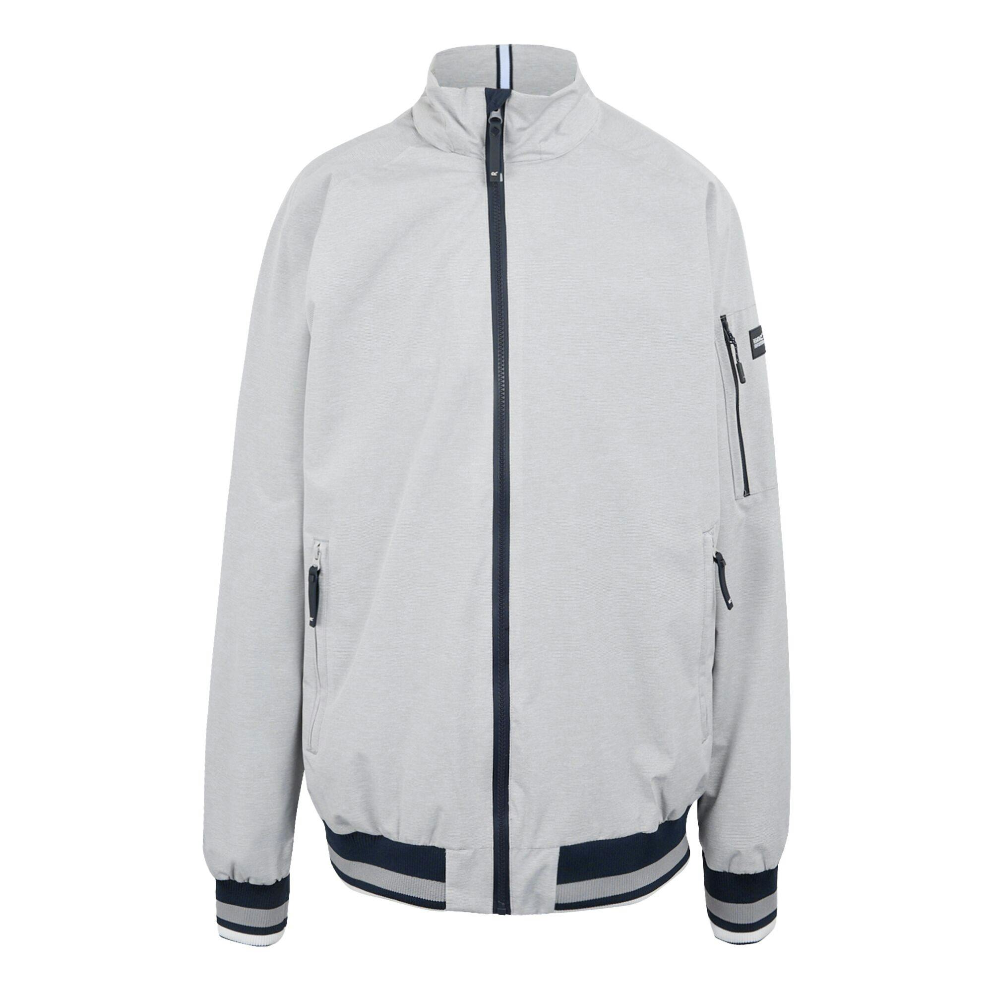 Regatta Men's Silver/Grey Shorebay Iii Waterproof Jacket - L - 100% Polyester