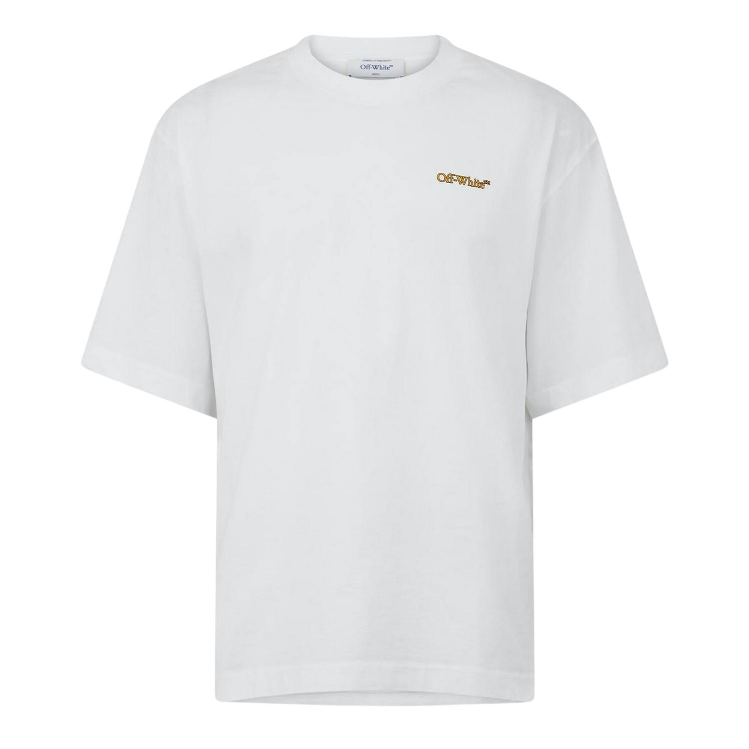 Off-White Unisex White Off- Off Adult Arrow Cotton Skater T-Shirt - /Citrus - Xl - /Citrus - 100% Cotton