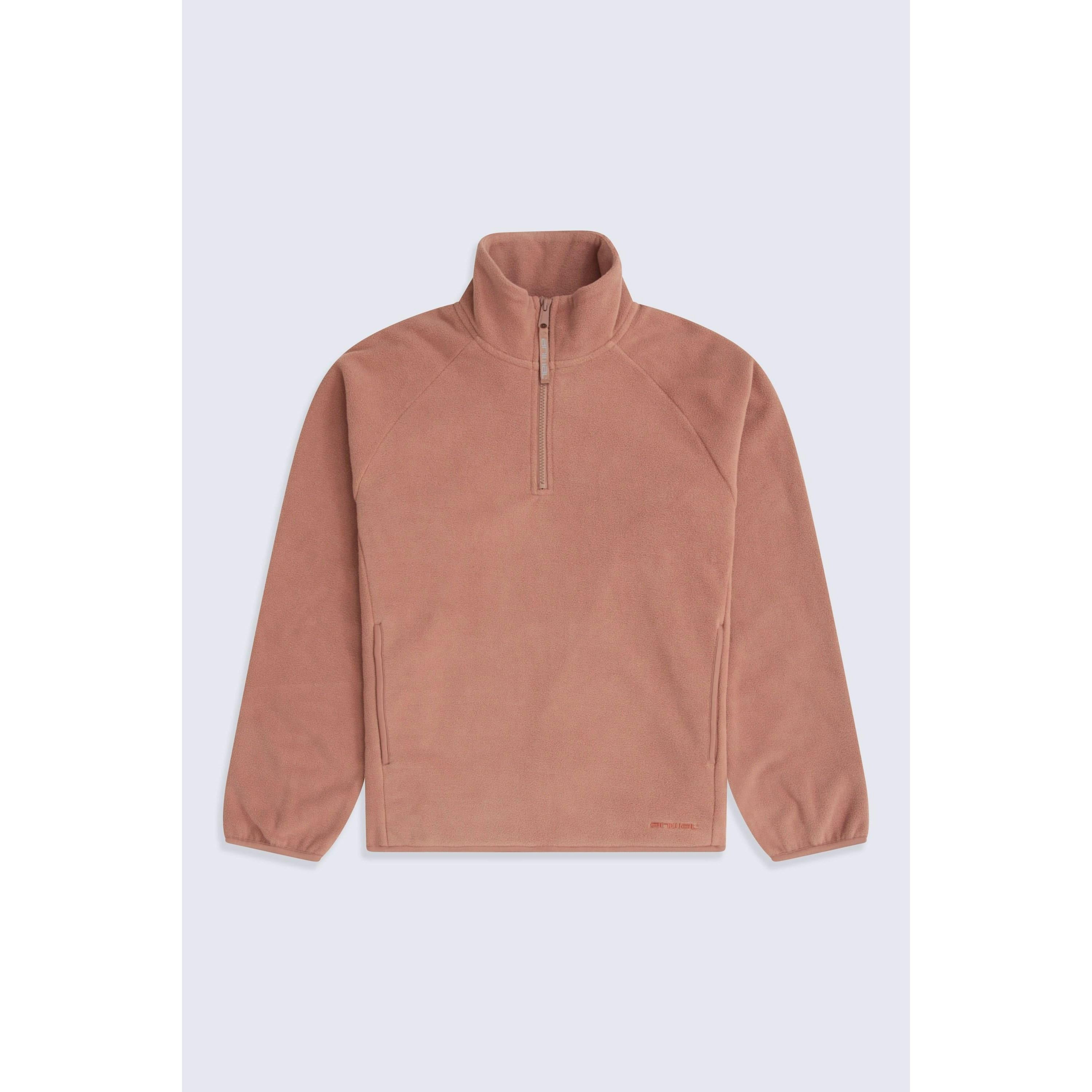 Animal Women's Stockholm Half Zip Fleece Top - Tan - 10 Uk - Tan - 100% Polyester