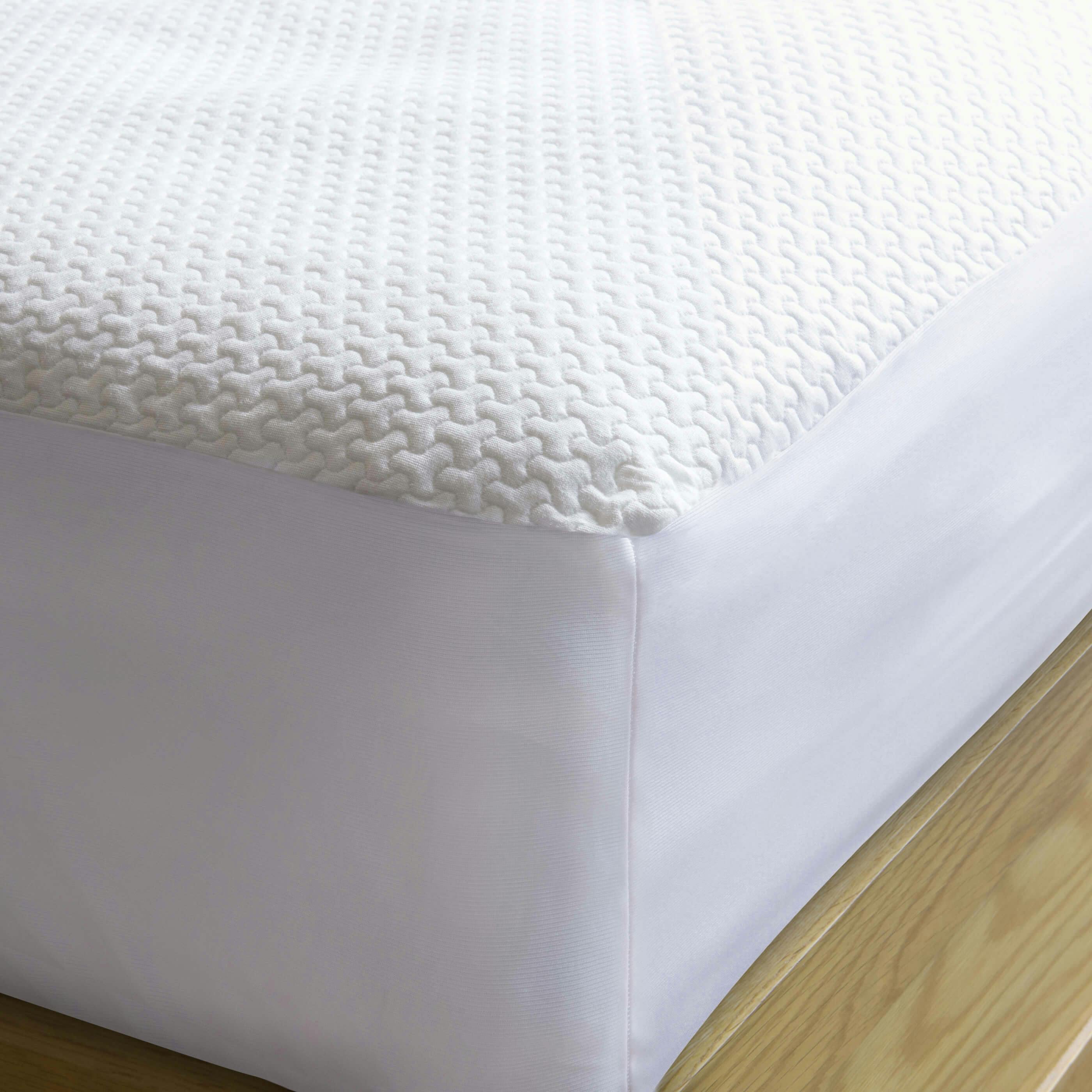 Soak&Sleep Waterproof Bamboo Mattress Protector - King - X2