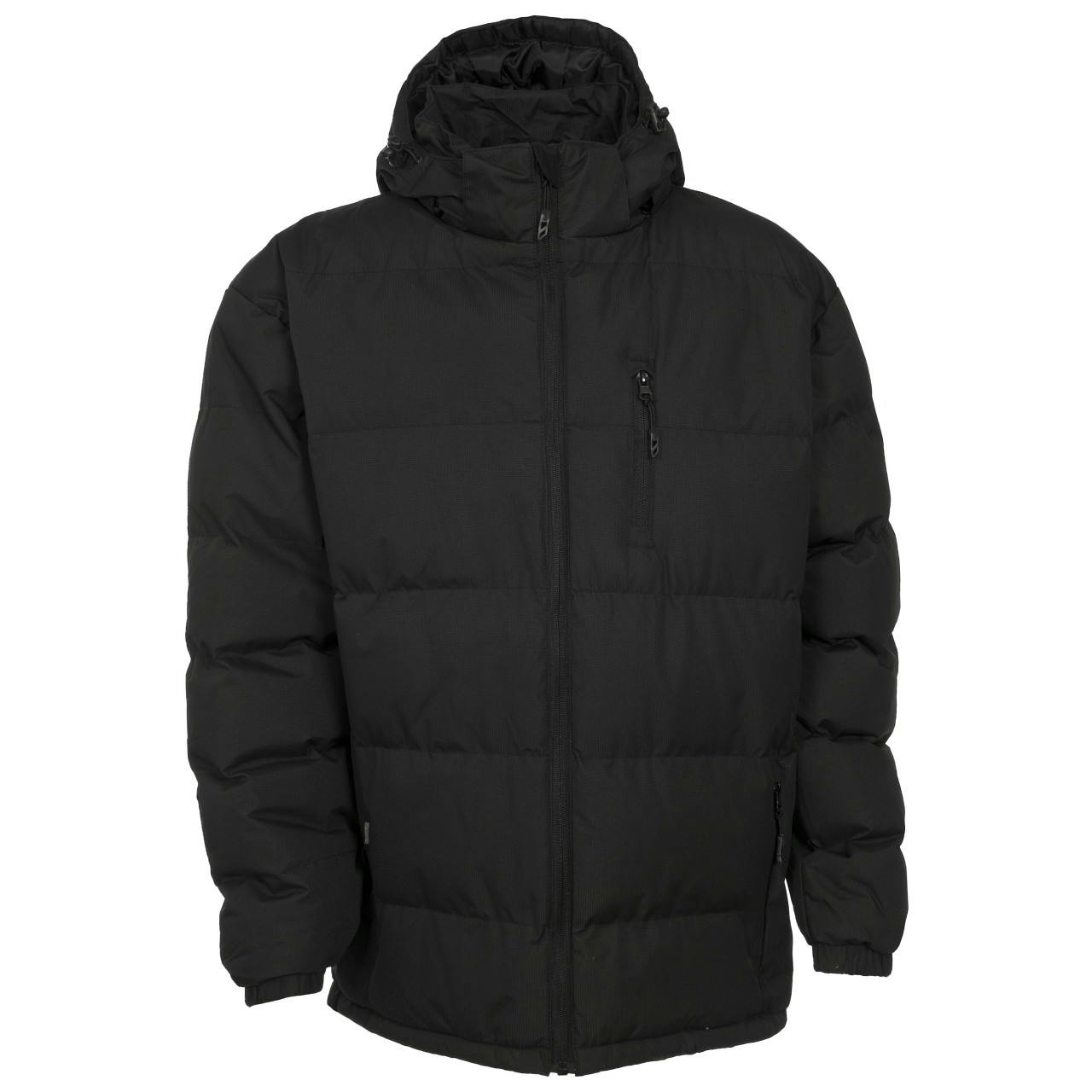 Trespass Men's Black Clip Padded Jacket - Xxl - 100% Polyester