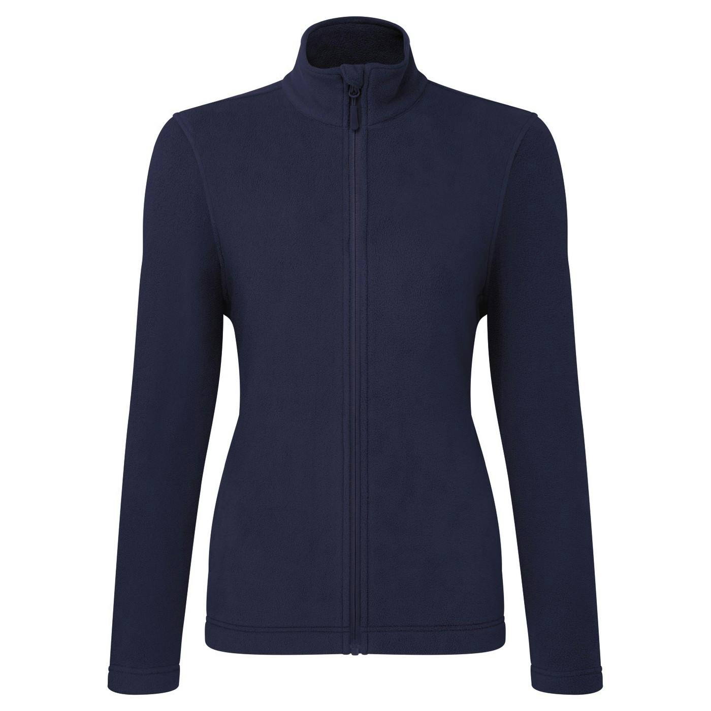 Premier Womens/Ladies Recyclight Full Zip Fleece Jacket (Navy) - Size Small - Image 3