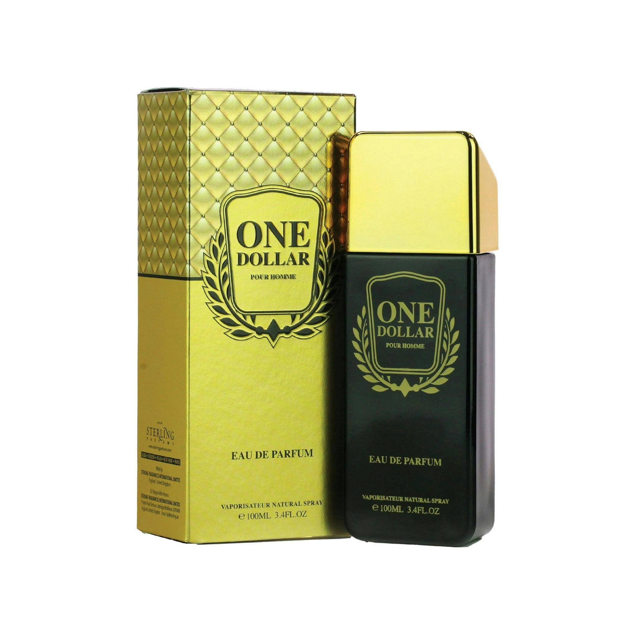 Designer Collection ONE DOLLAR Pour Homme Eau De Parfum Natural Spray 100ml - Image 8