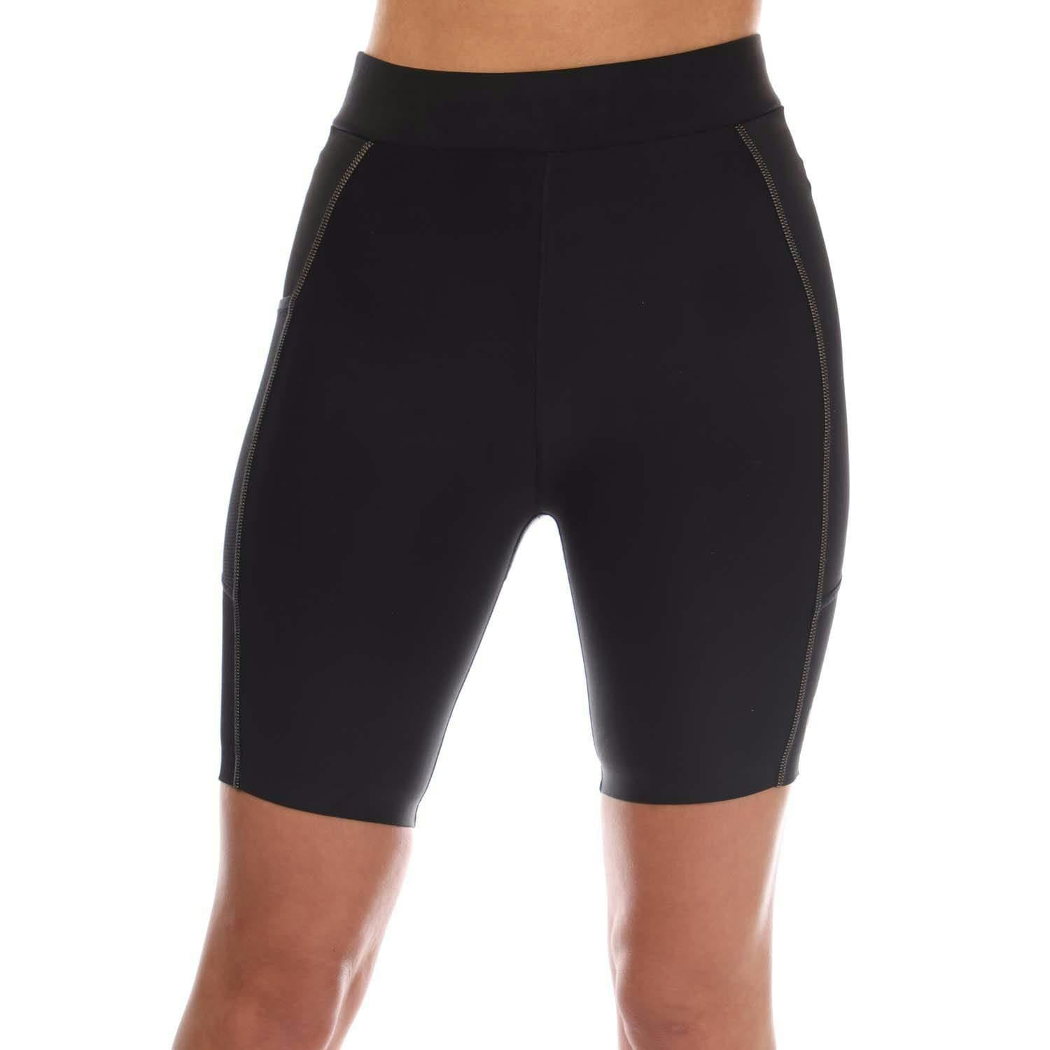 Skins Women's Black / Series-5 Shorts - S - 76% Nylon/24% Elastane