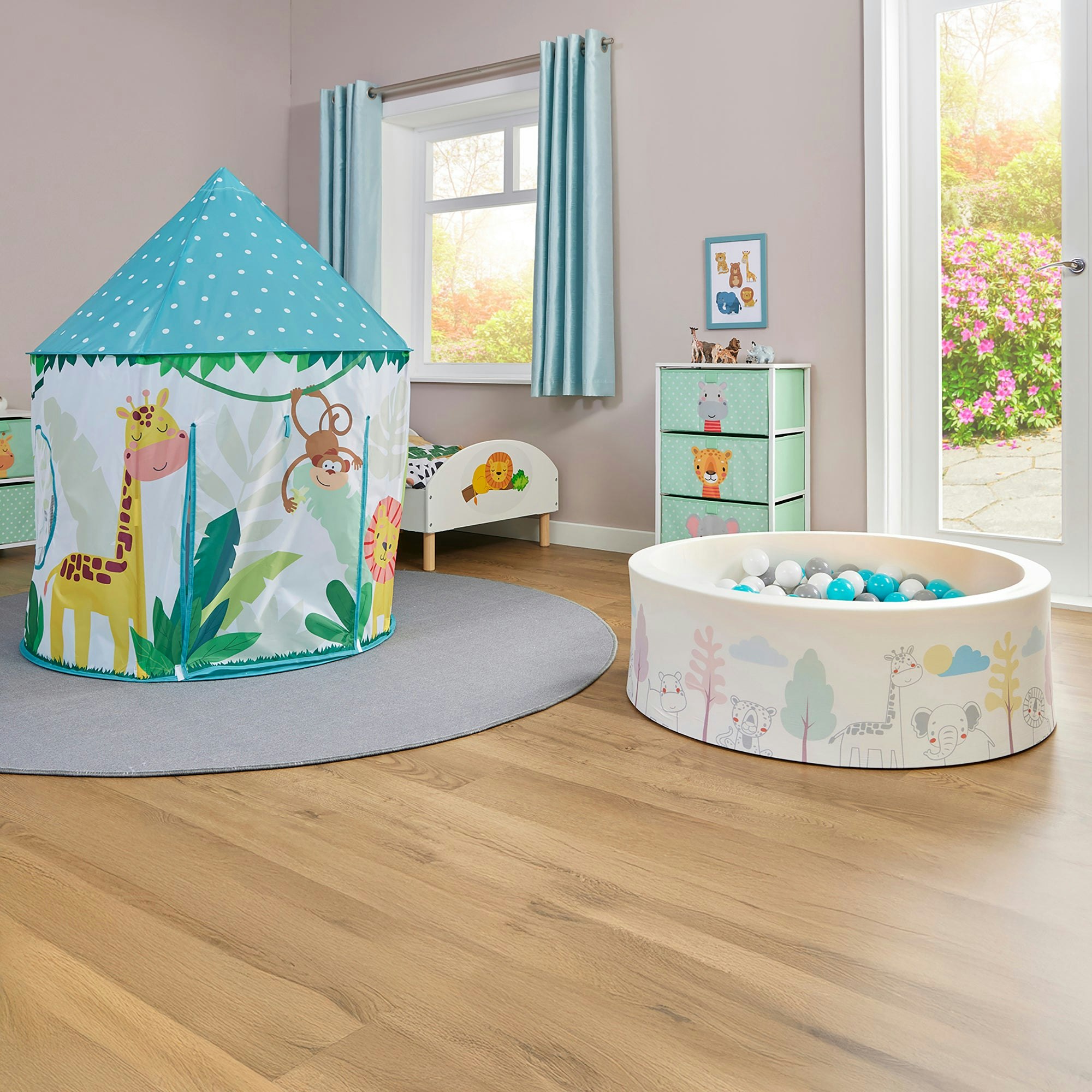Liberty House Toys Light Jungle Playroom Bundle - Multicoloured