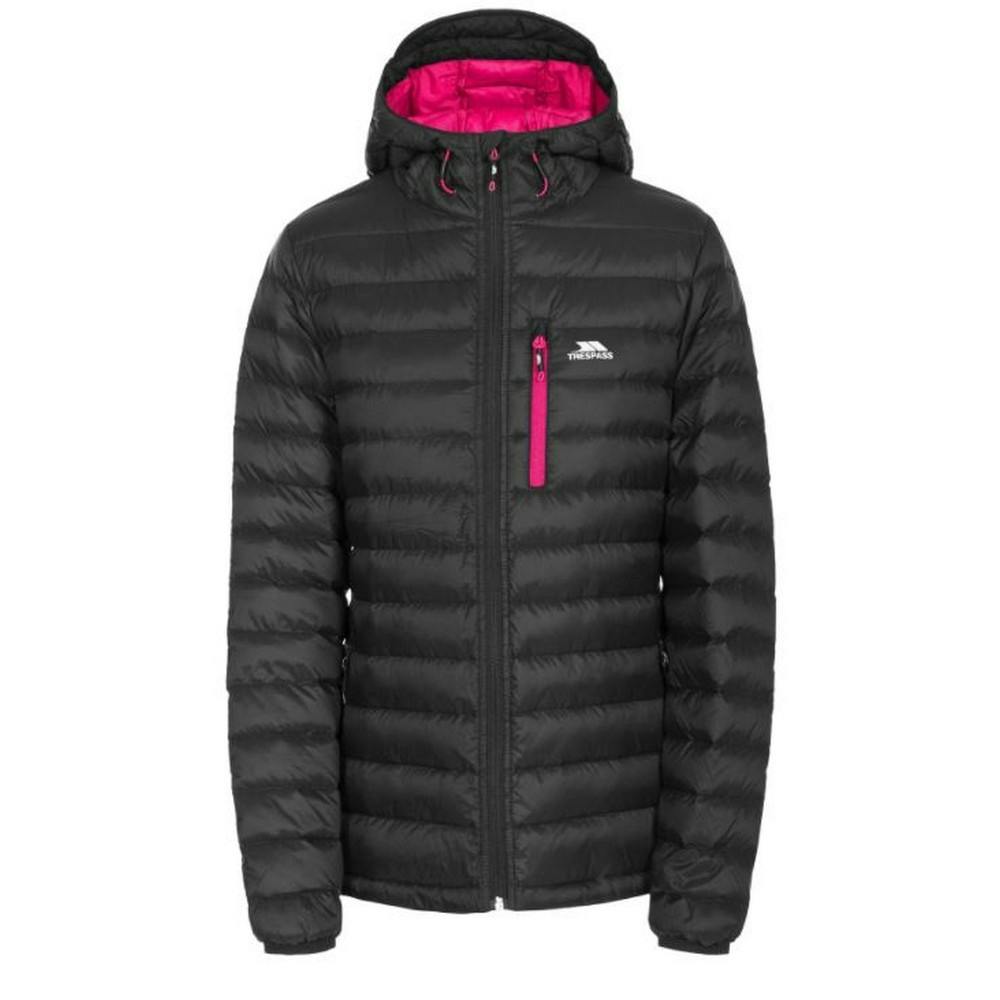 Trespass Women's Arabel Down Jacket in Black | Size: 2XS - Image 3