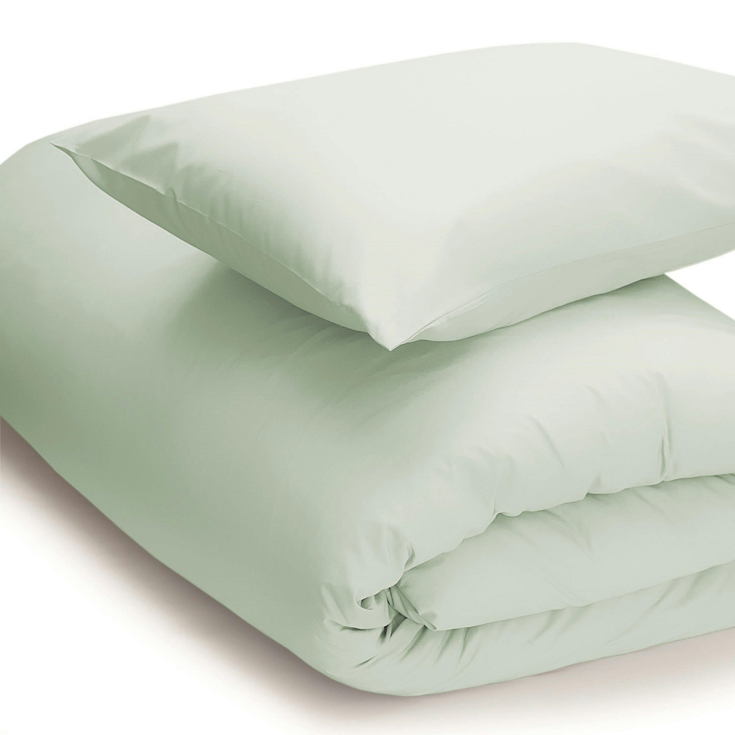 Belledorm Easycare Percale Duvet Cover - Breeze - Superking - Breeze - 50% Cotton/50% Polyester