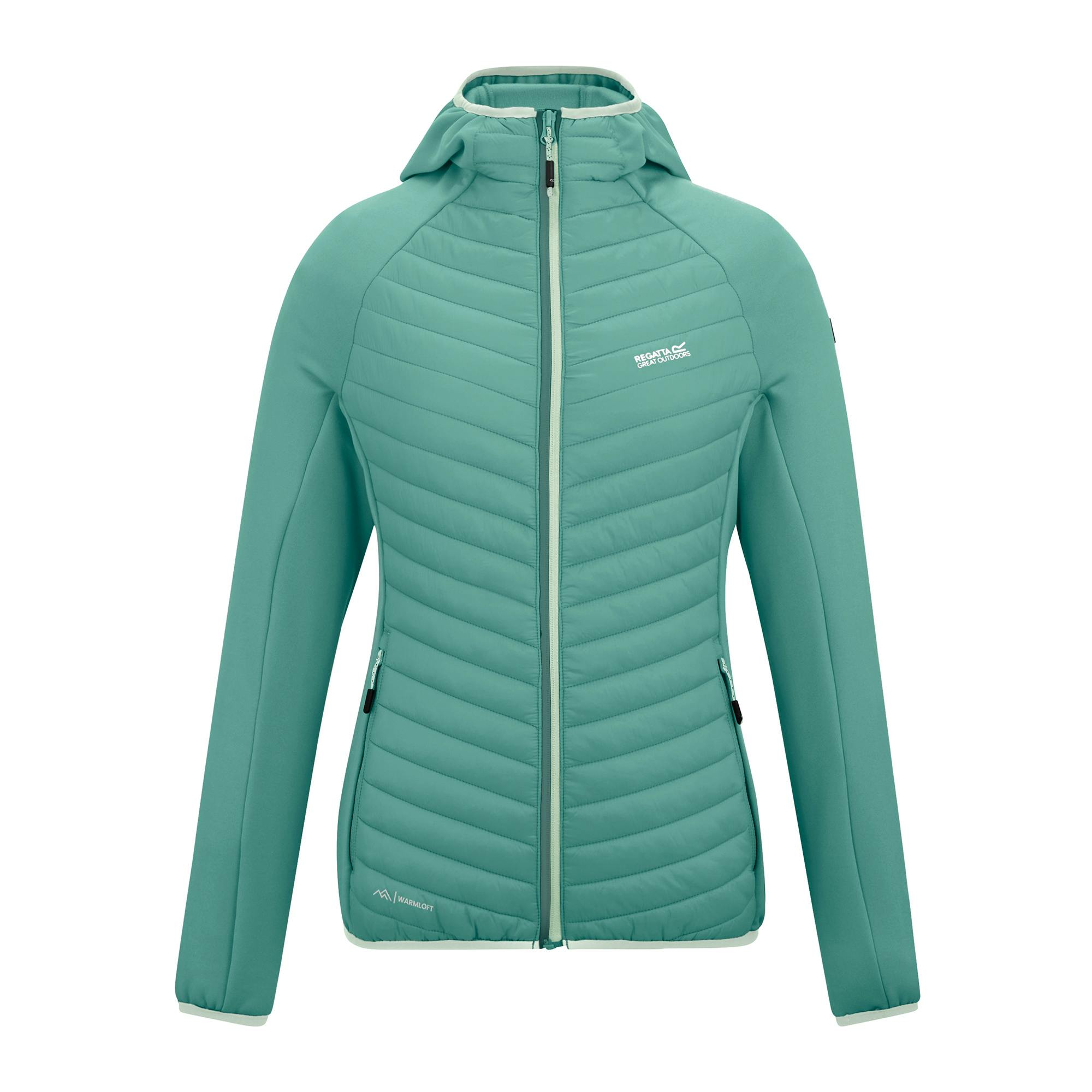 Regatta Women's Anderson Hybrid Jacket - Ivy Moss - 24 Uk - Ivy Moss - 100% Mixed