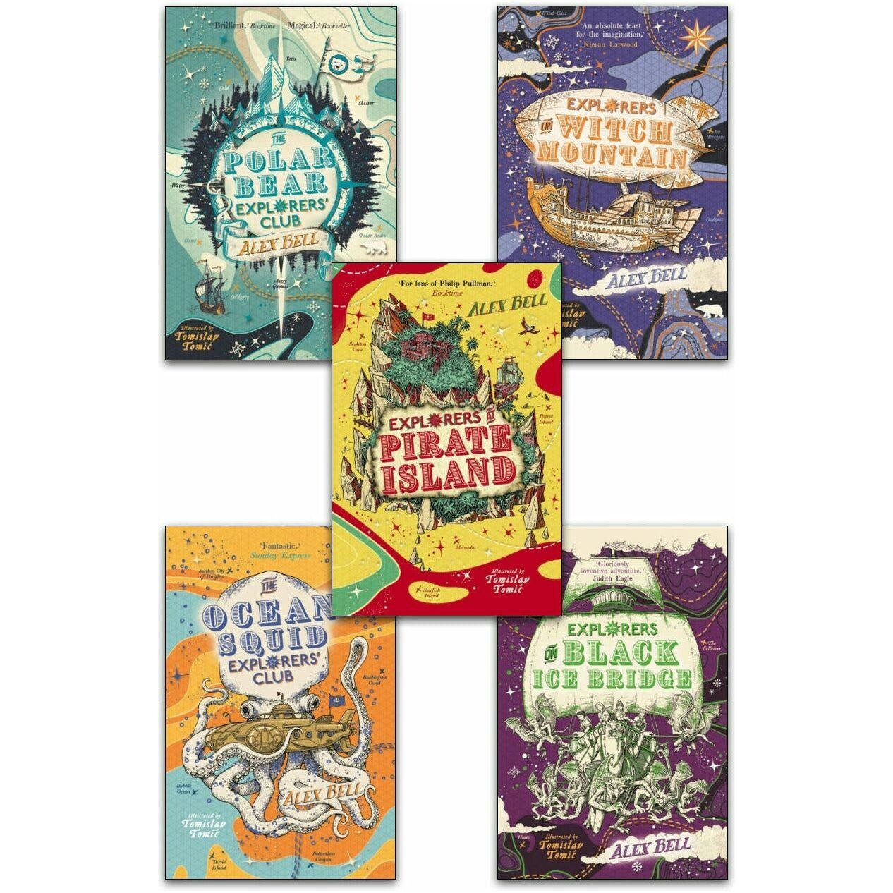 The Polar Bear Explorers Club 4 Book Set Collection By Alex Bell | Alex Bell - Image 3