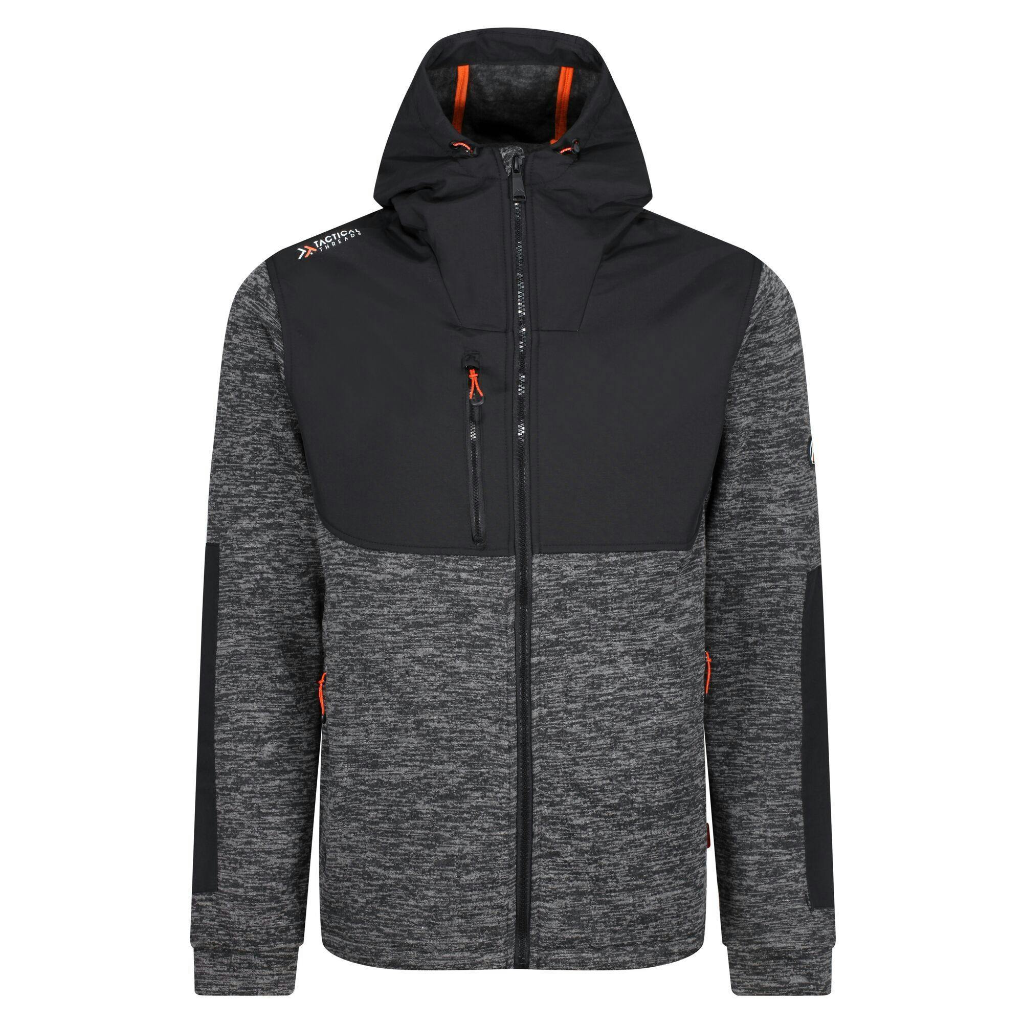 Regatta Men's Black Professional Jacket - Ash/ - L - Ash/ - 85% Polyester/13% Viscose/2% Elastane