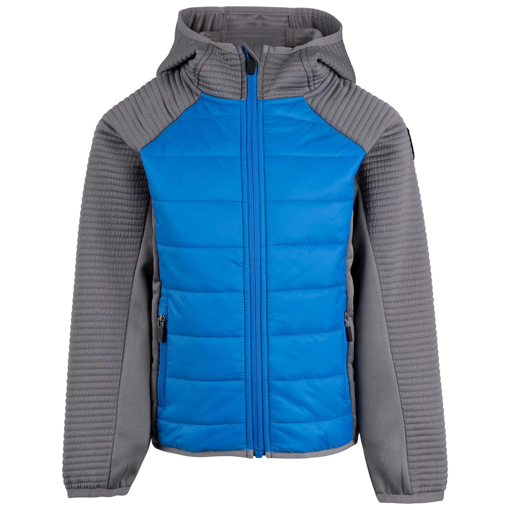 Trespass Blue/Grey Childrens/Kids Roadie Hybrid Jacket - 9-10 Years - 100% Mixed
