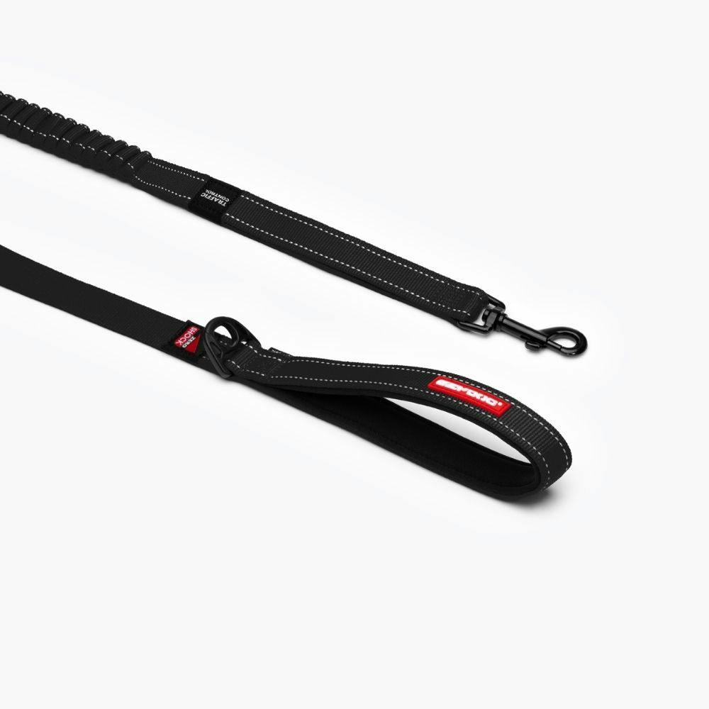 Ezydog Black Zero Shock Dog Lead In - 64Cm