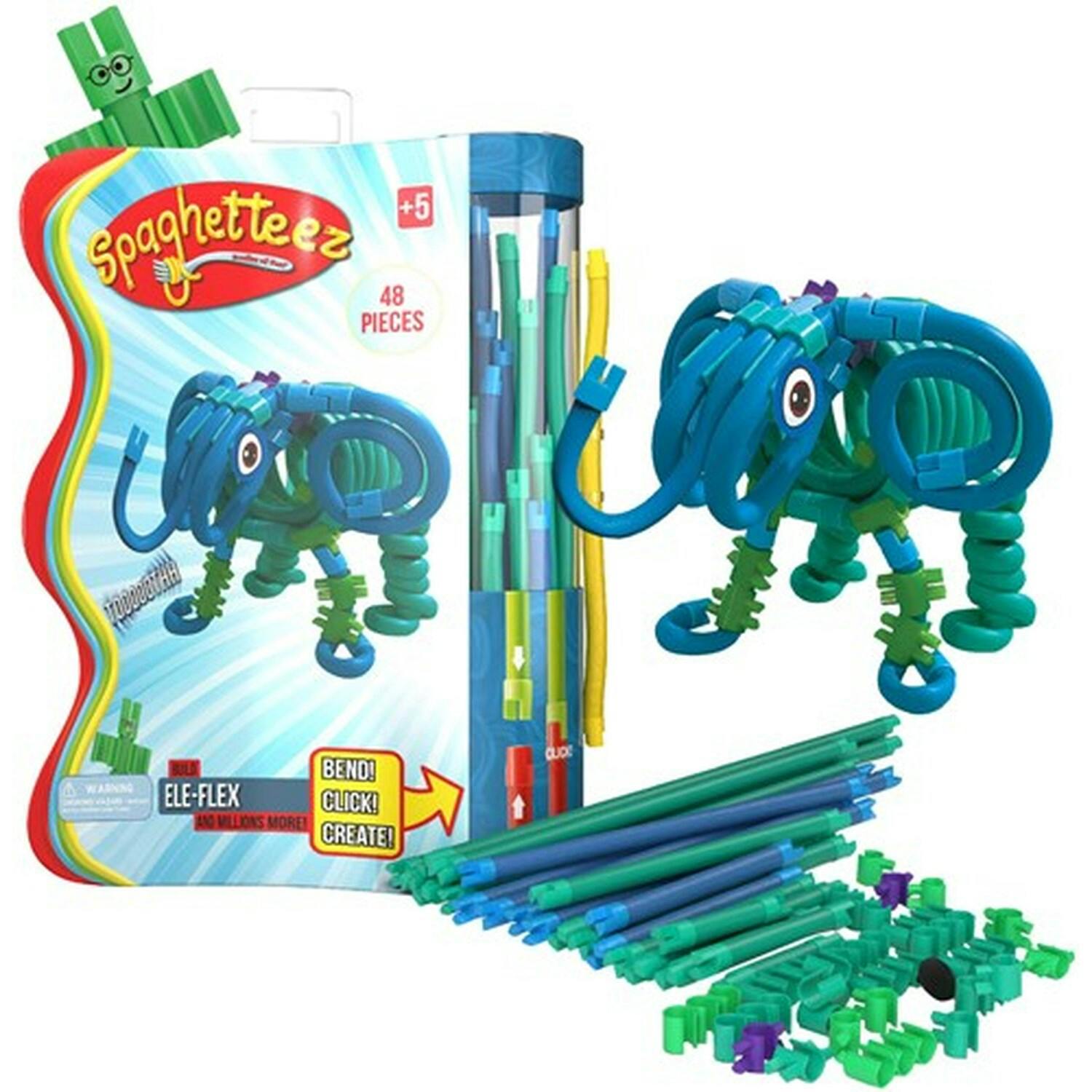 Spaghetteez Blue Ele-Flex - Multicolored - Multicolored - 1 - Plastic