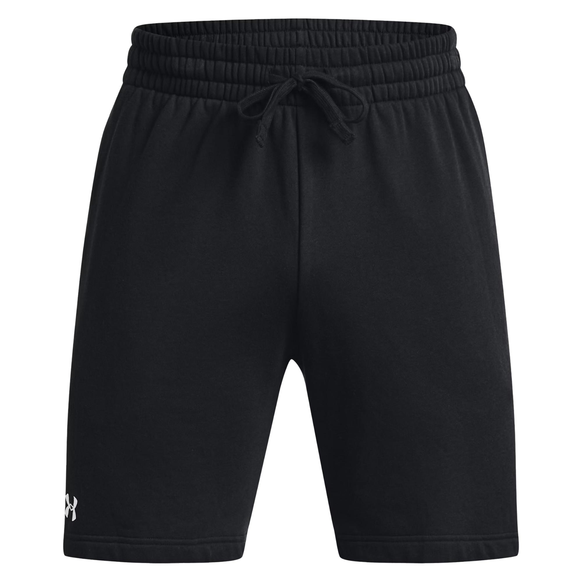 Under Armour Men's Black Rival Fleece Shorts - Xl - 80% Cotton/20% Polyester