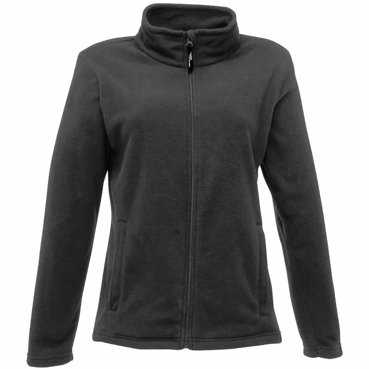 Regatta Women's Black Professional / Microfleece Full Zip Jacket - 16 - 100% Polyester