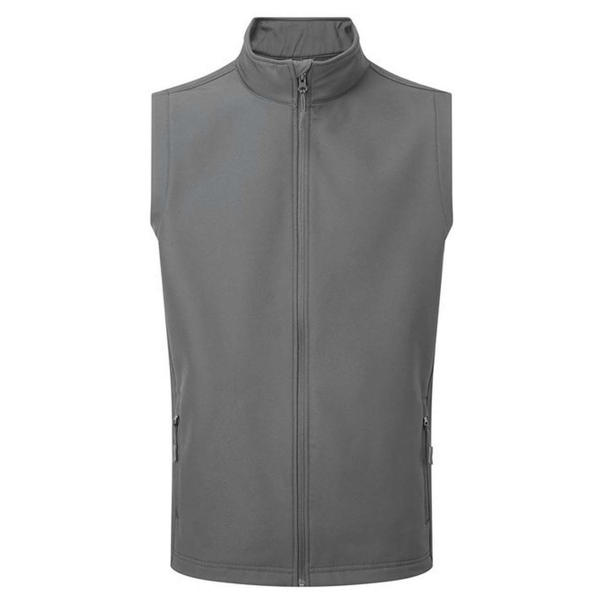 Premier (L, Dark Grey) Mens Windchecker Recycled Printable Gilet - Image 3