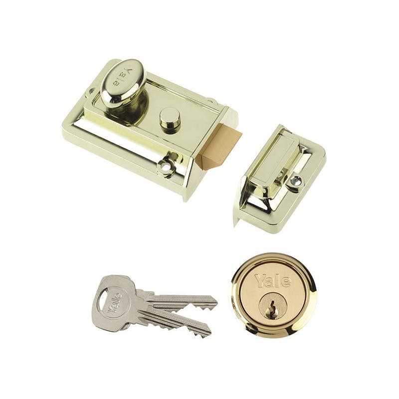 Yale Locks 77 Traditional Nightlatch - Multi Colour - Multi Colour