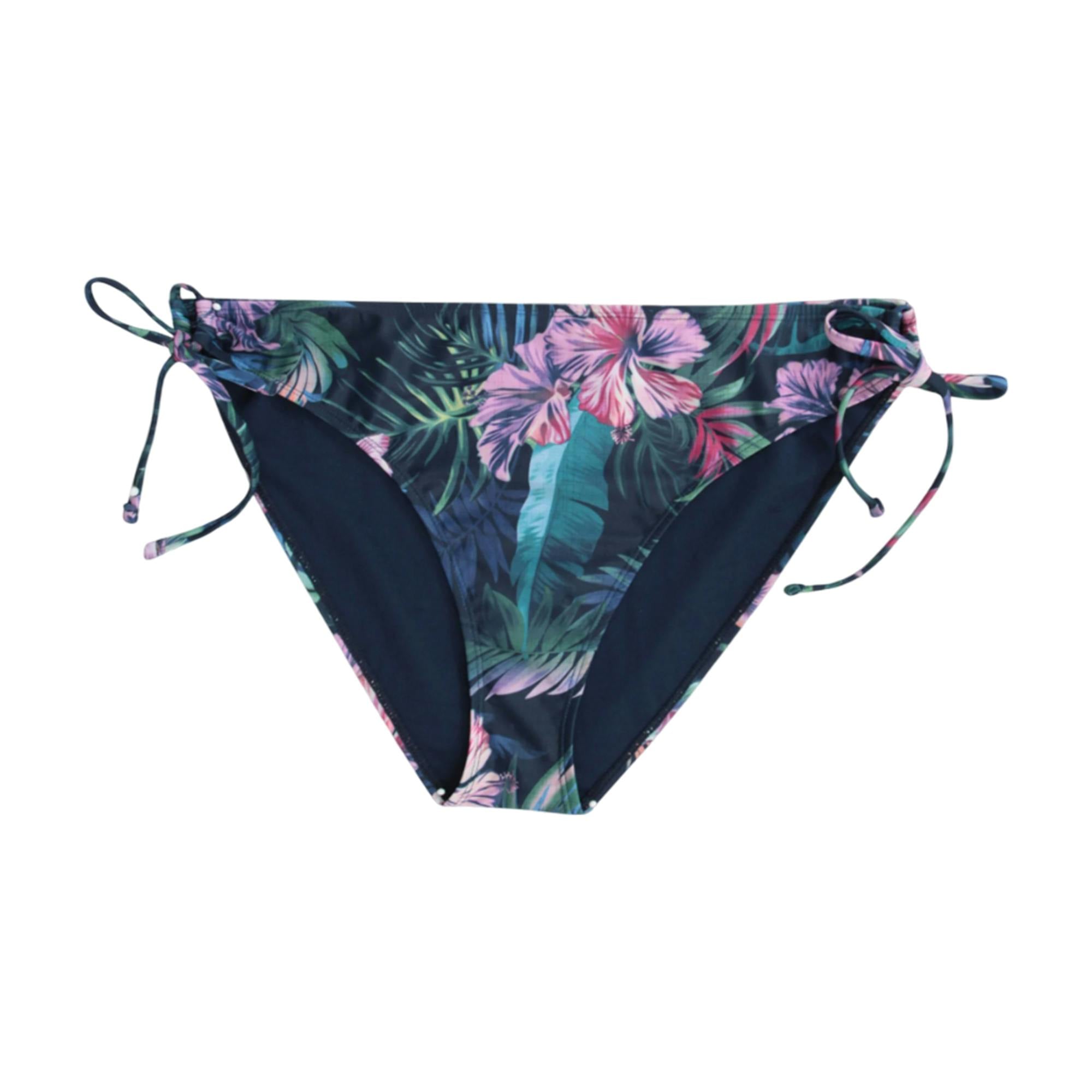 Animal Women's Dark/Blue / Iona Side Tie Bikini Bottoms - 20 Uk - 85% Recycled Polyester/15% Elastane