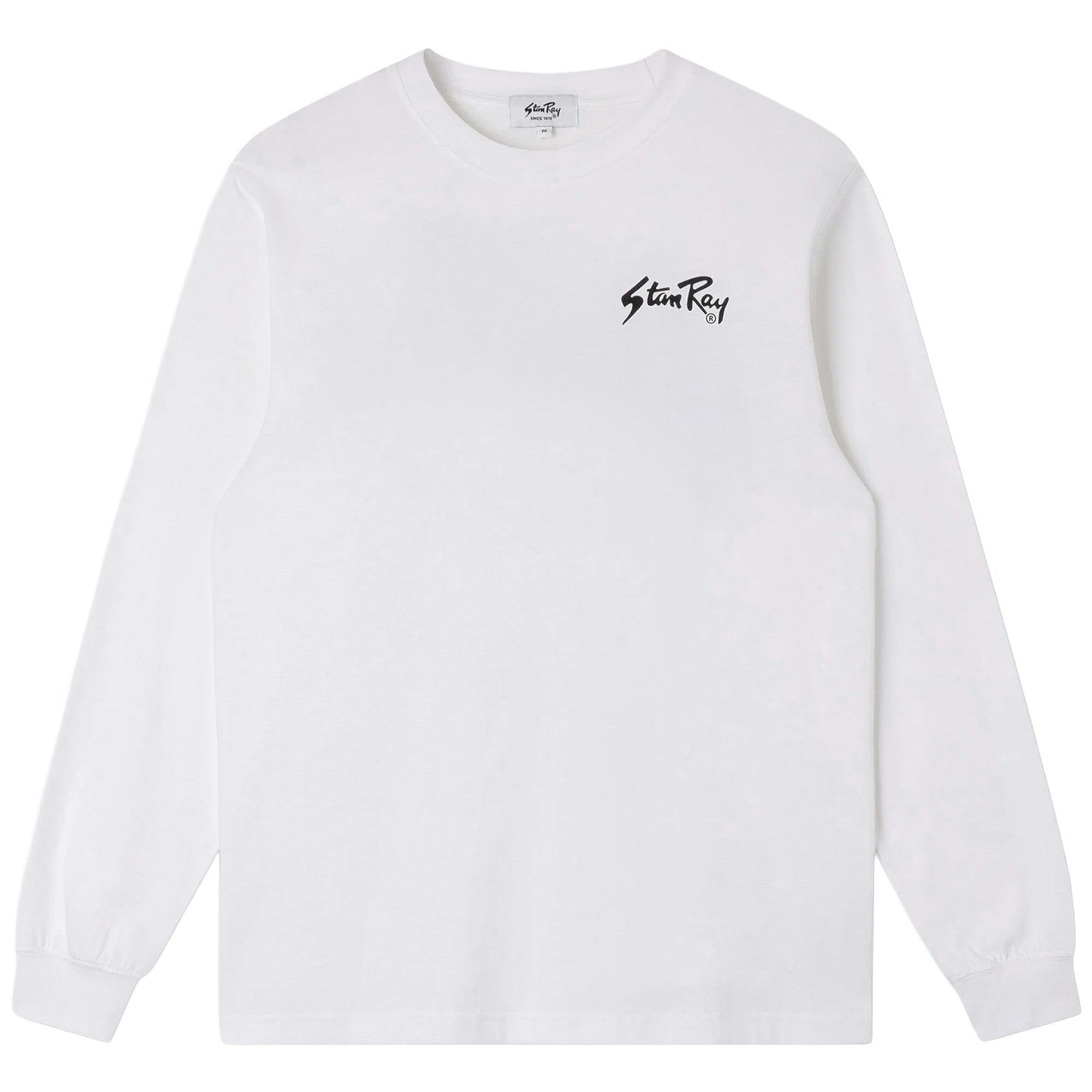 Stan Ray White Stan Og Long Sleeve T-Shirt - Large