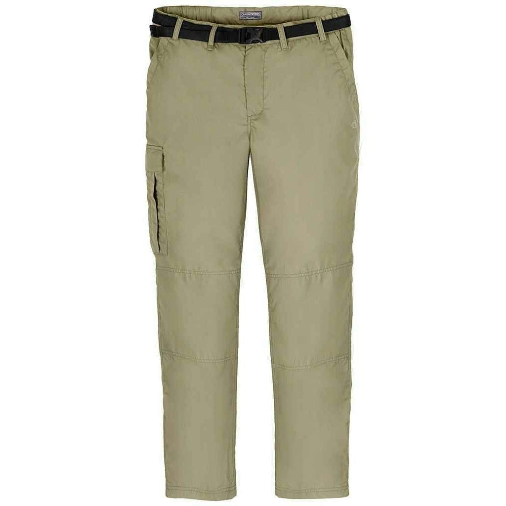 Craghoppers Men's Expert Kiwi Tailored Trousers - Pebble - Pebble - 36R - 65% Recycled Polyester/35% Cotton