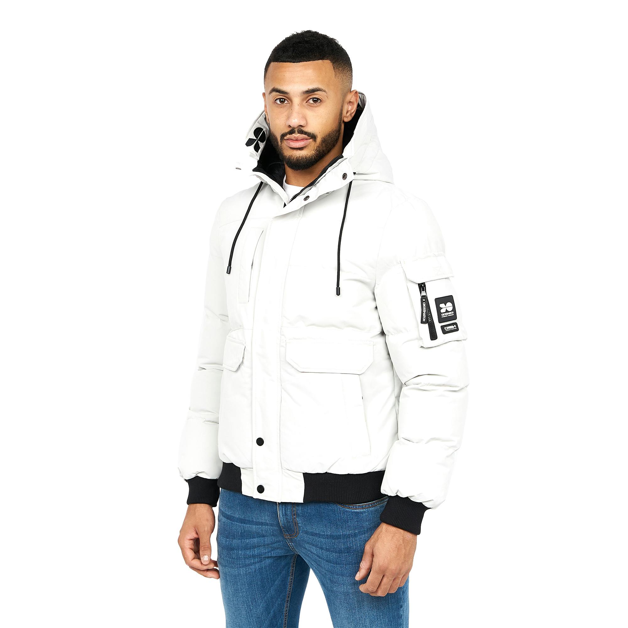 Crosshatch Men's Milwaka Jacket - Putty - Xxl - Putty - 100% Polyester
