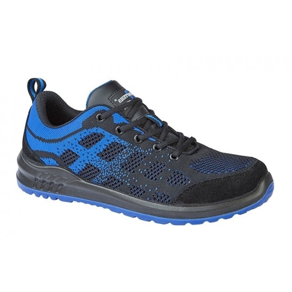 Grafters Unisex Black M219a Safety Trainers /Navy - Uk 13