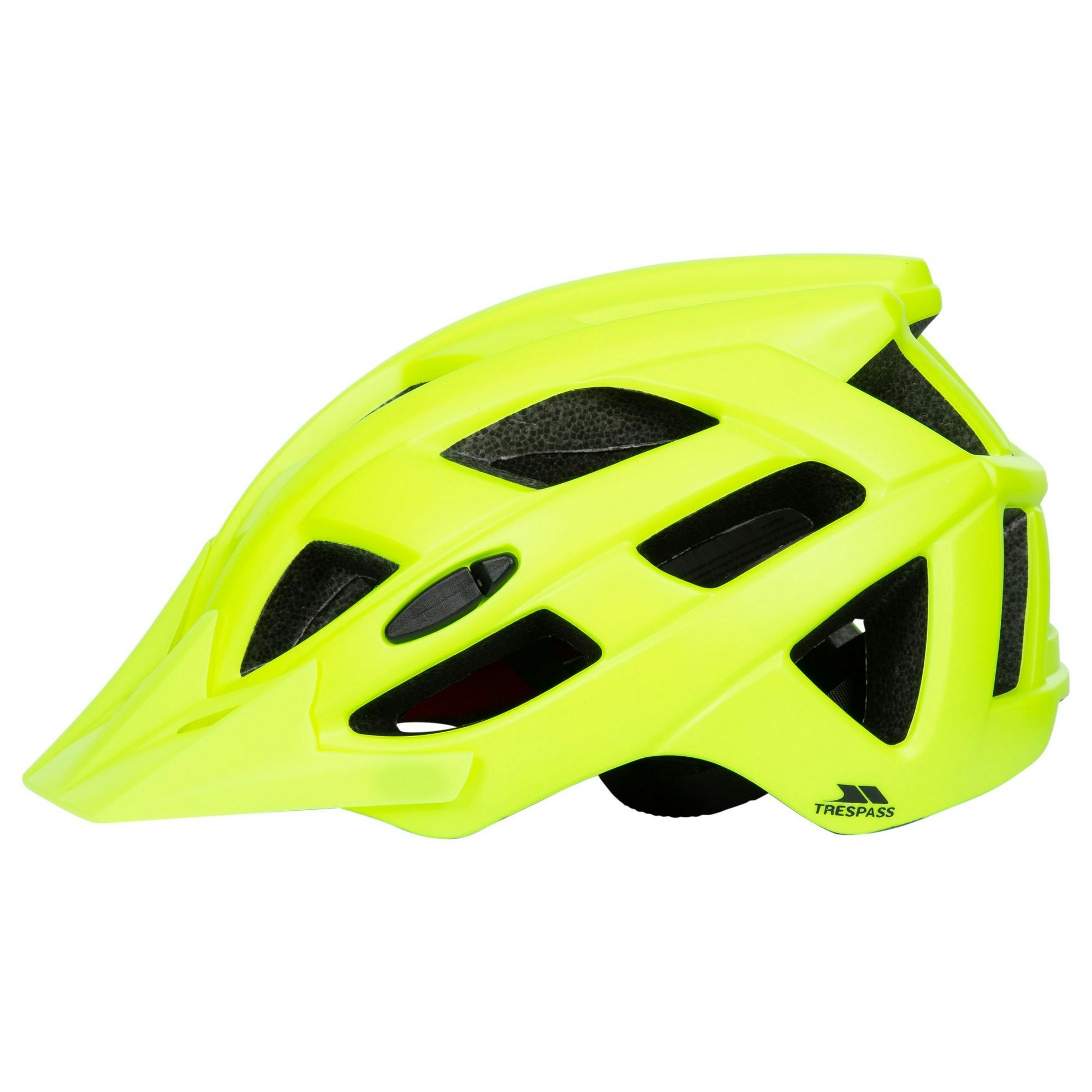 Trespass Yellow Adults Zrpokit Cycle Helmet - Hi Visibility X - M - Hi Visibility X