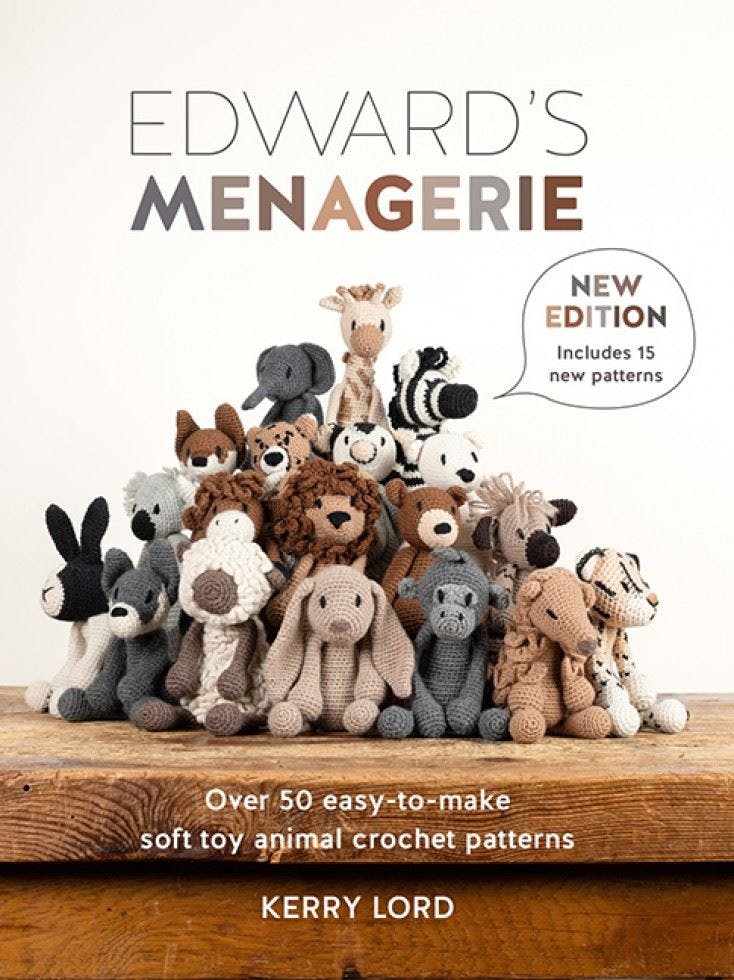 Various Publishers Edward's Menagerie New Edition: Over 50 Easy-To-Make Soft Toy Animal Crochet Patterns (Paperback Book) - Image 12