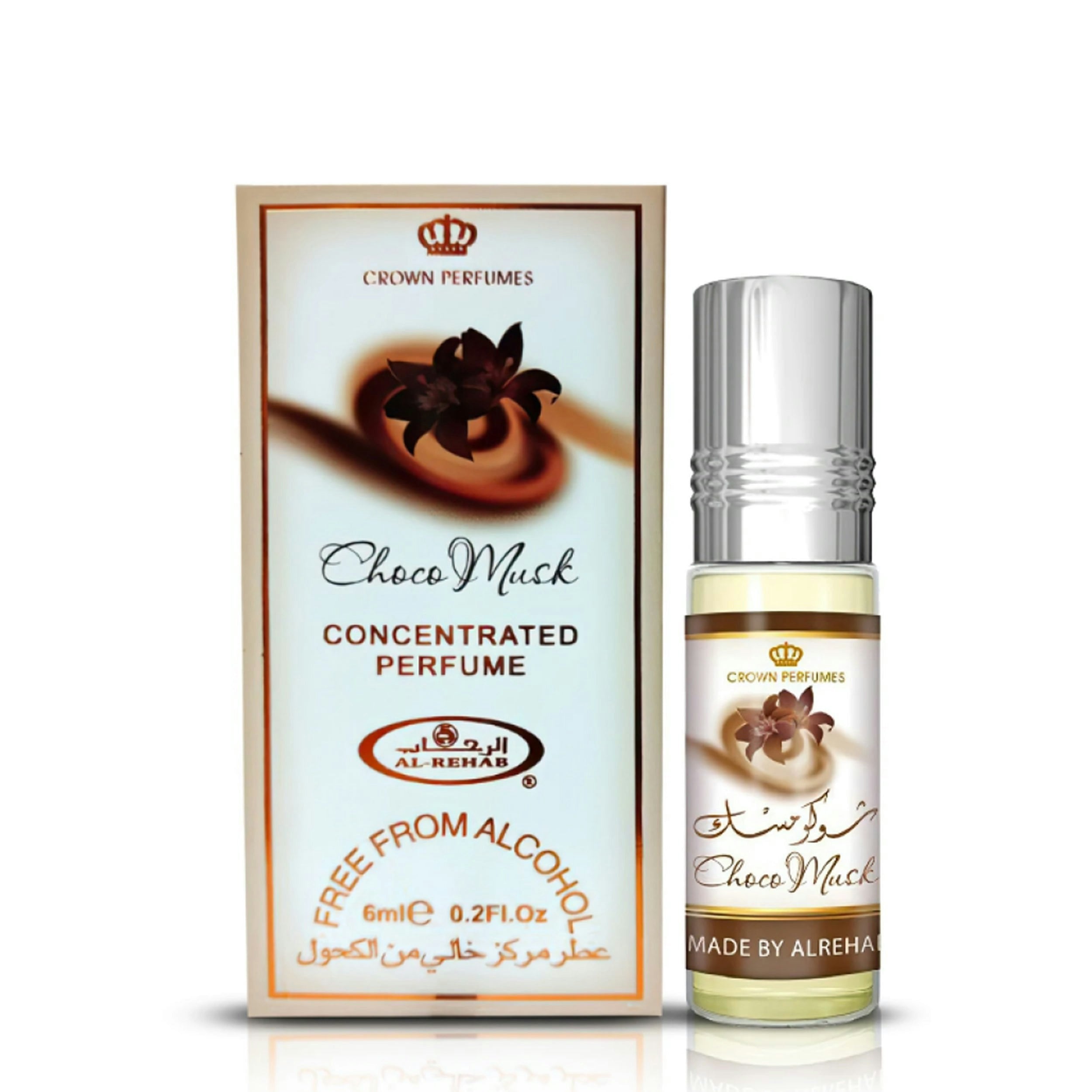 Al-Rehabal Choco Musk Concentrated Perfume Oil 6Ml Roll-On - Image 9