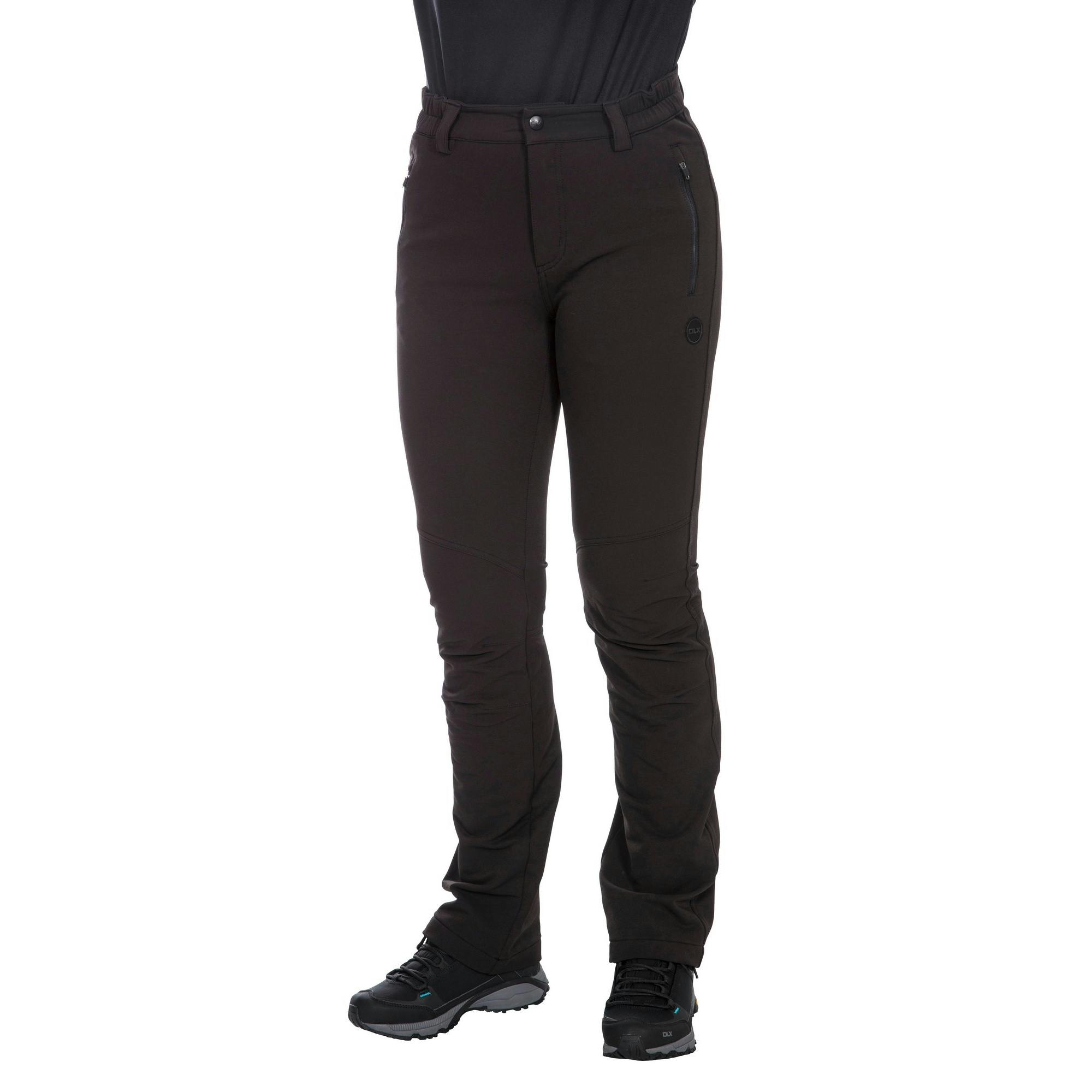 Trespass Women's Black / Kordelia Dlx Trousers - Xxl - 93% Polyamide/7% Elastane