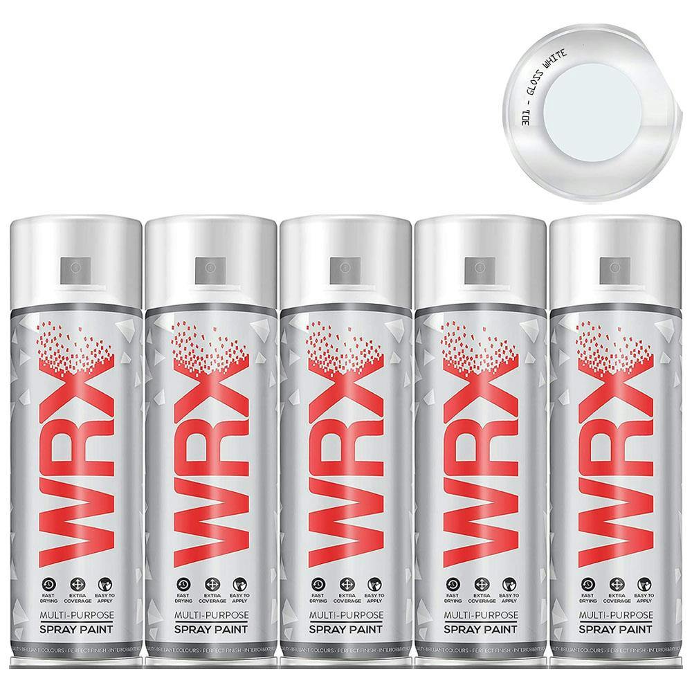 Wrx White Gloss Spray Paint 400Ml - Image 8