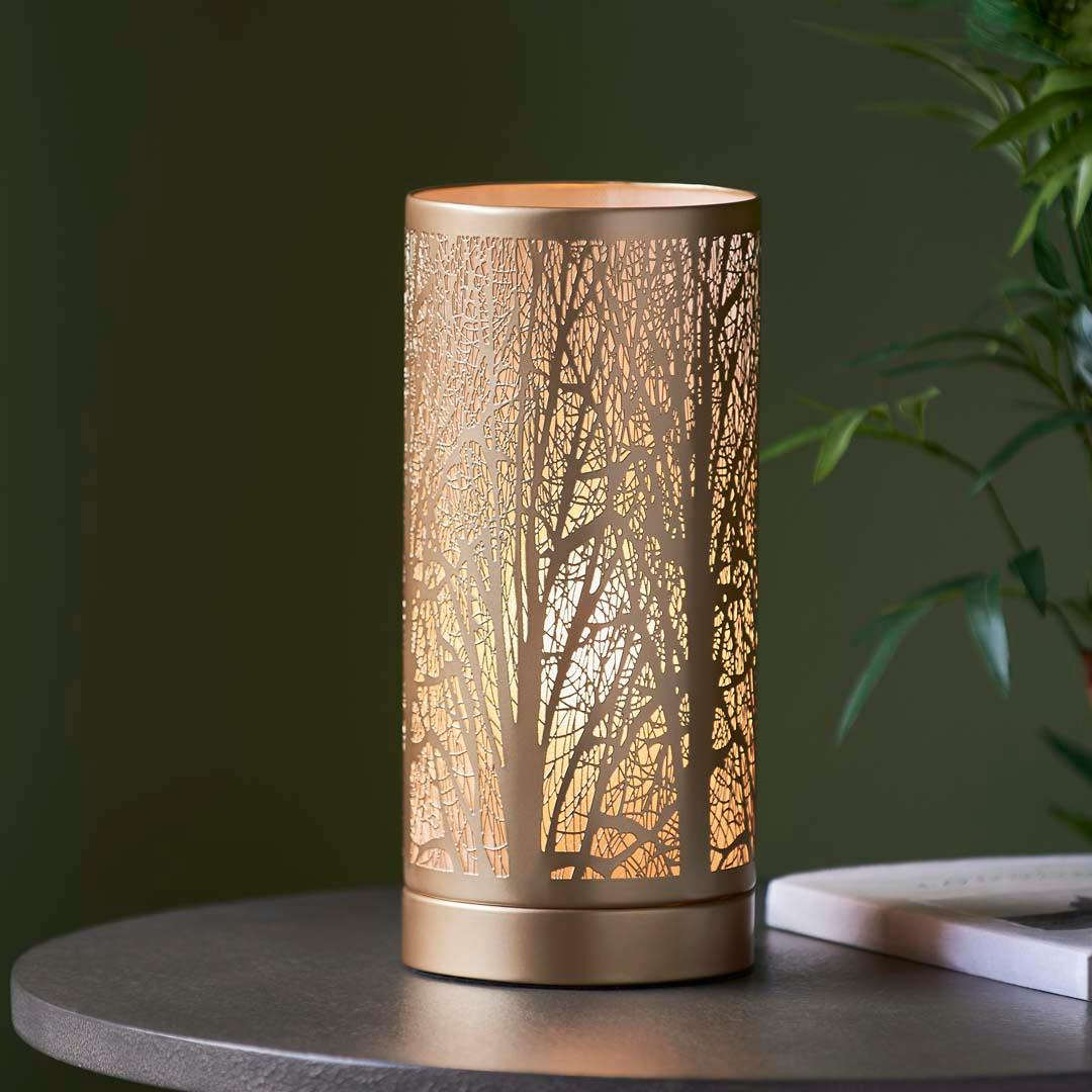 Pagazzi Lighting Bronze/Light Mason Antique Brass Touch Table Lamp