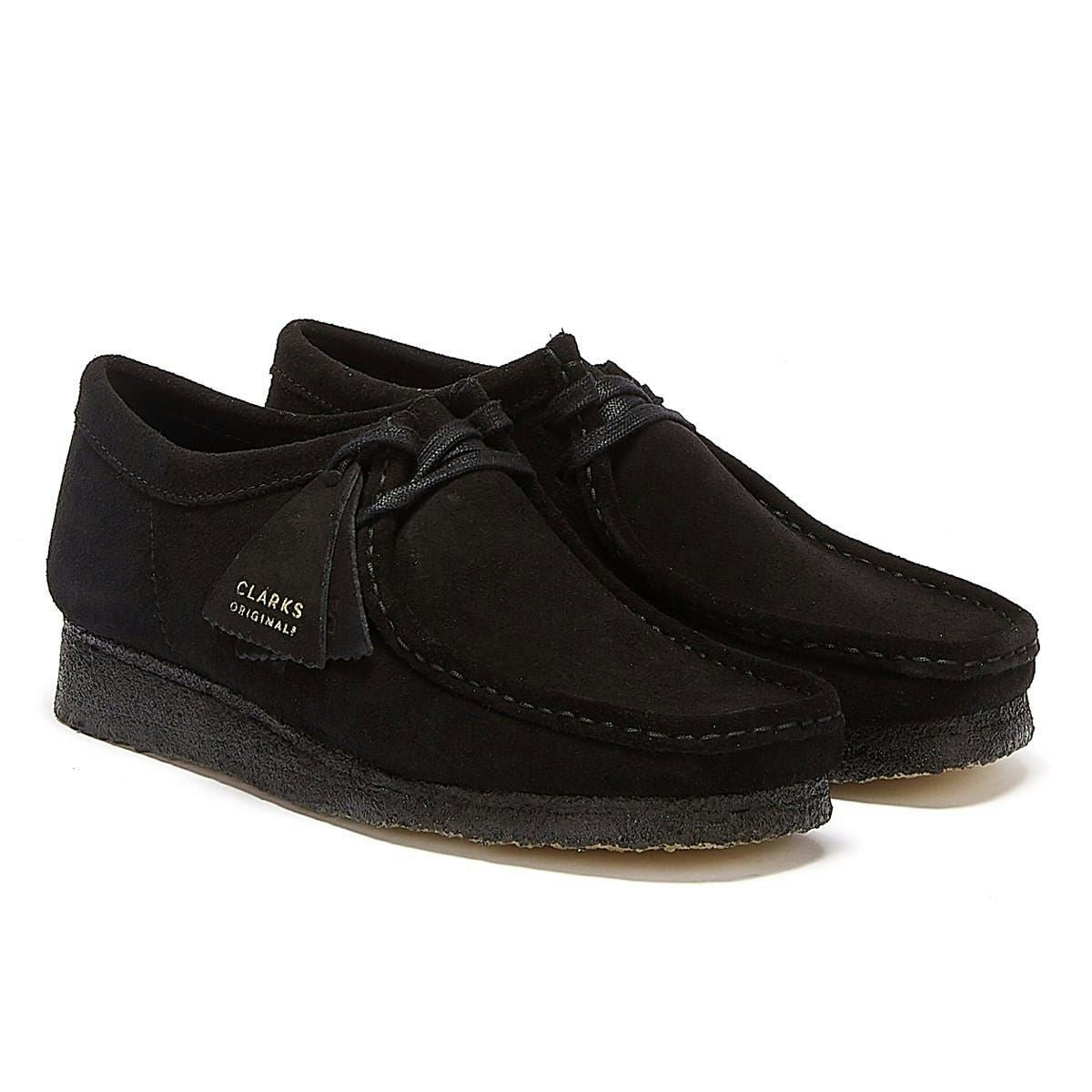 Clarks Men's Black Originals 26155519 Wallabee Suede - Uk 6 / Eu 39.5 / Us 7
