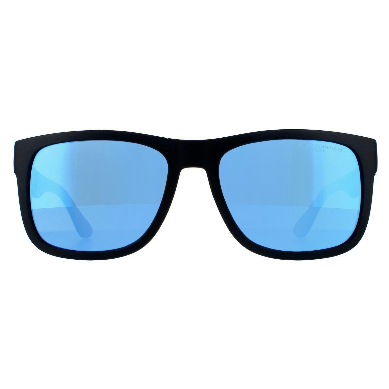 Tommy Hilfiger Men's Blue Th 1556/S Matte Sunglasses