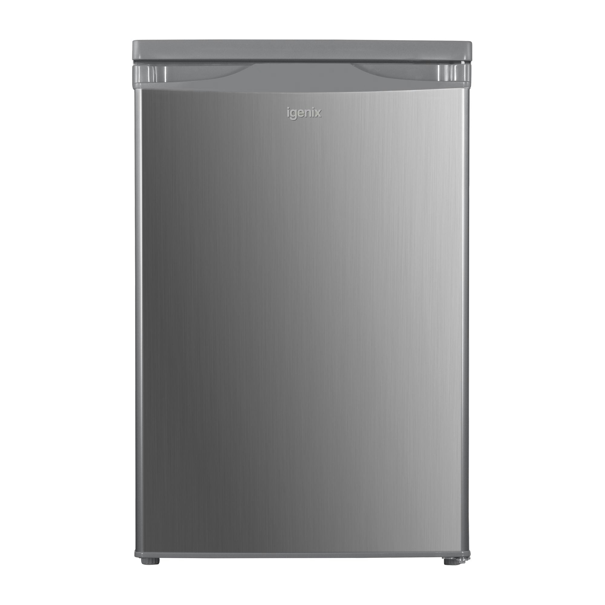 Igenix Silver Under Counter Larder Fridge, 127 Litre,