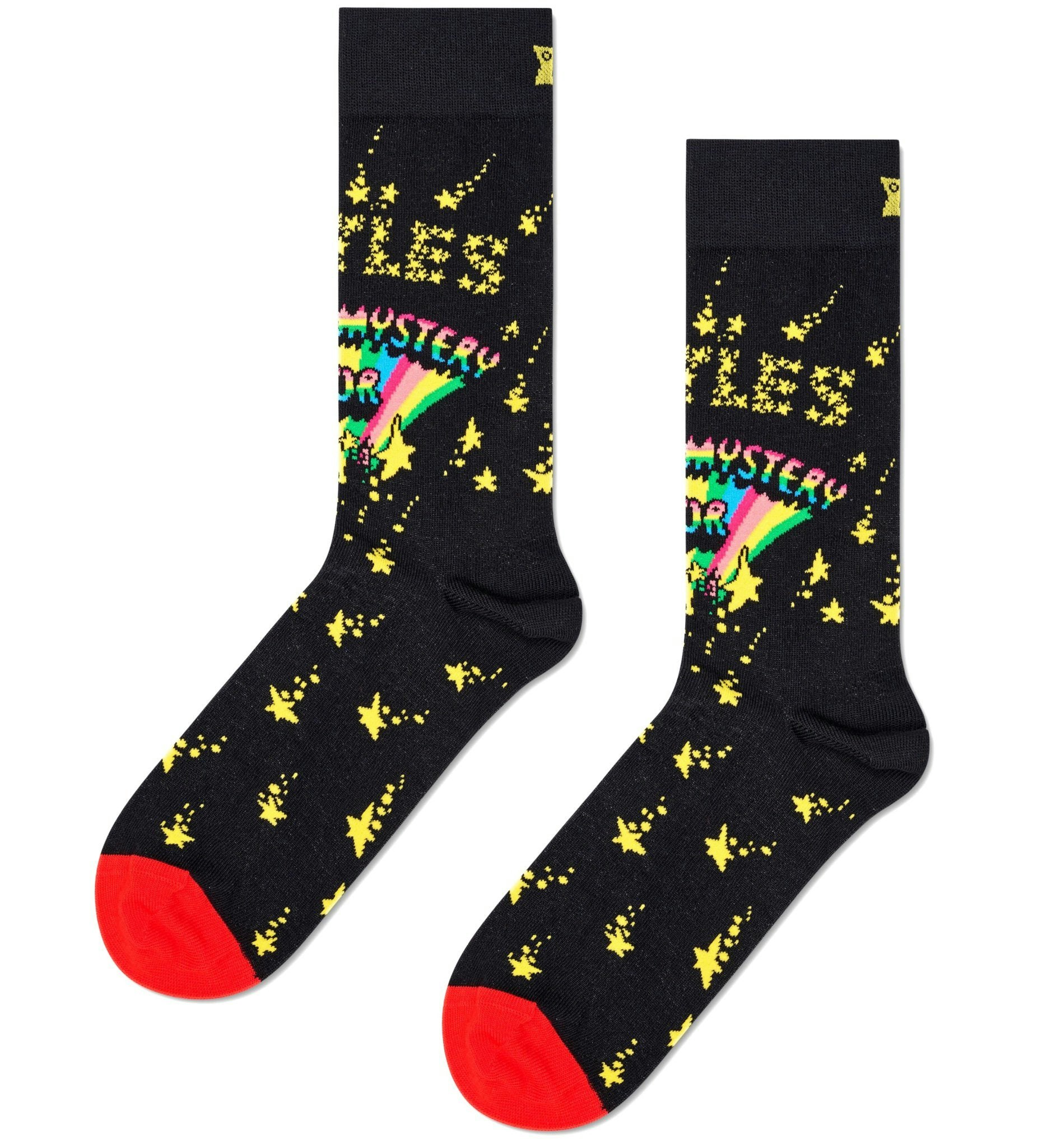 Happy Socks Men's Black The Beatles Magical Mystery Tour Socks, - Eur 41-46