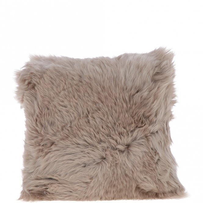 Rackhams Sheepskin Cushion - One Size - Camel - Sheepskin