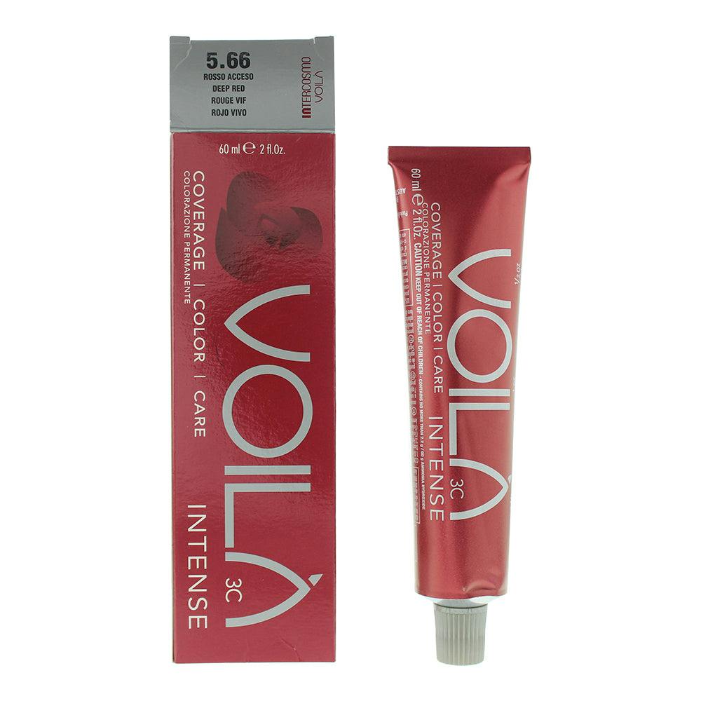 Intercosmo Red Voilà 3C Intense 5.66 Deep Hair Colour 60Ml