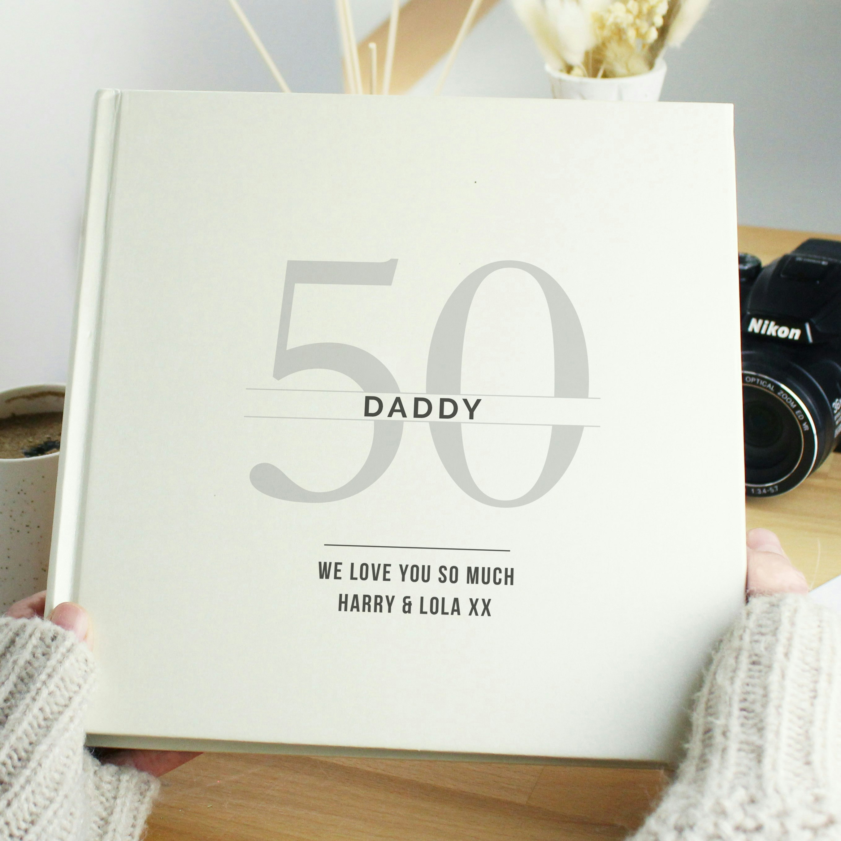 Personalised Memento Company Personalised Birthday Square Photo Album