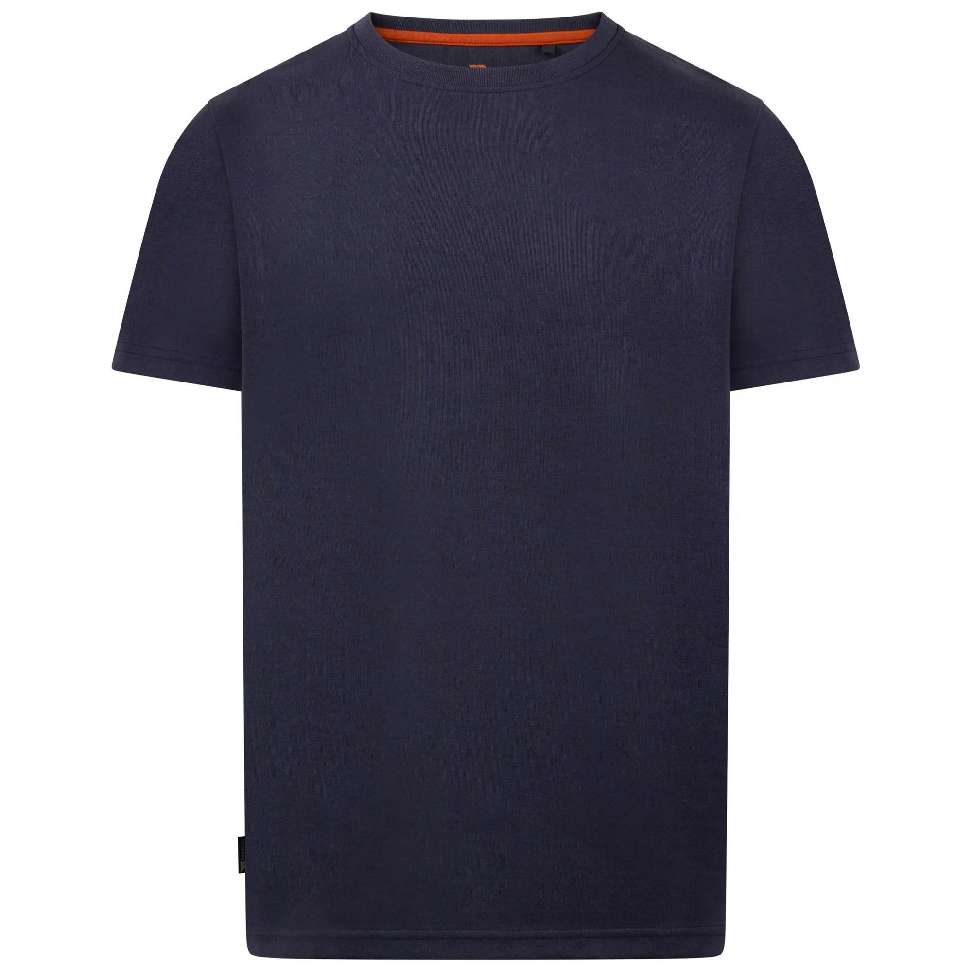 Trespass Men's Vanco T-Shirt - Navy - L - Navy - 60% Cotton/40% Polyester