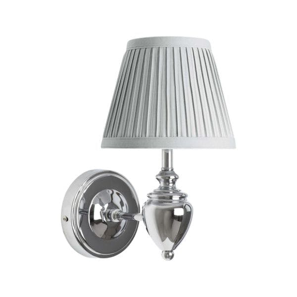 Rackhams Grey/Light Giona Polished Chrome & Wall
