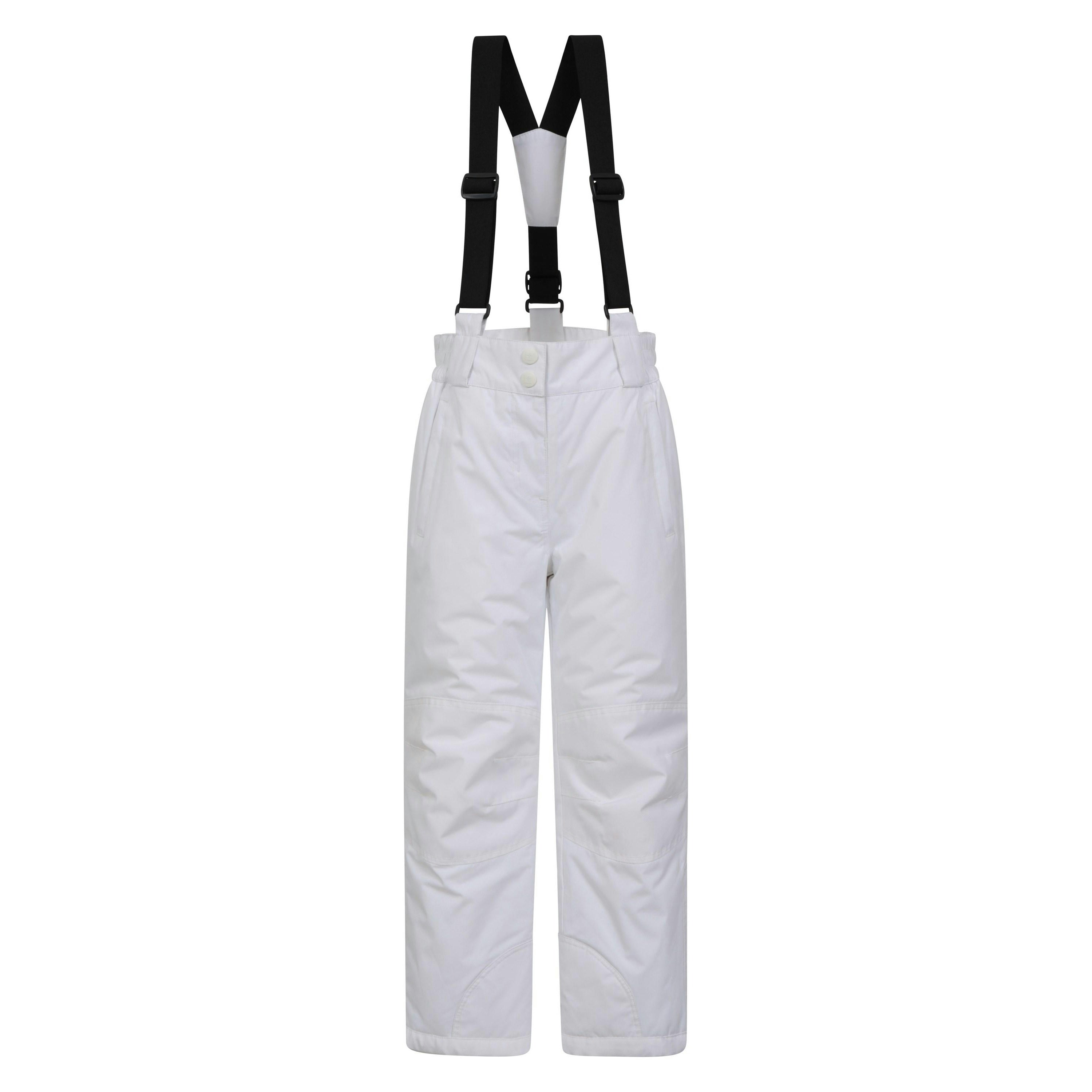 Mountain Warehouse White Childrens/Kids Honey Ski Trousers - Size 3-4 Years
