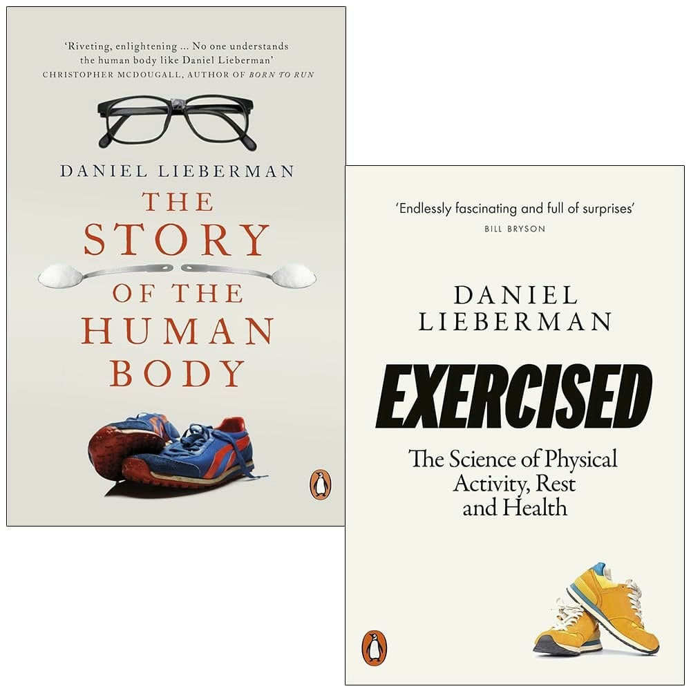 Penguin Daniel Lieberman Collection 2 Books Set (The Story Of The Human Body & Exercised The Science Of Physical Activity Rest And Health)