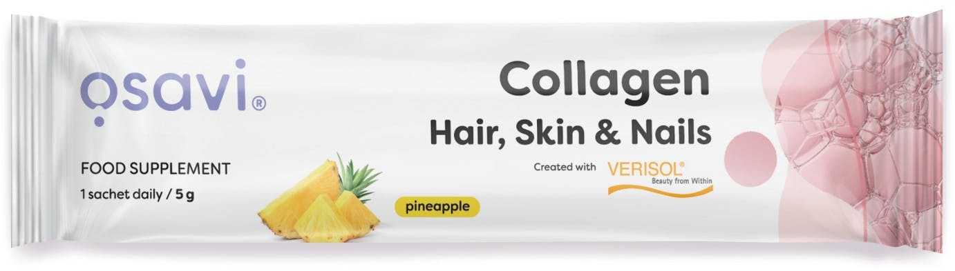 Collagen Peptides (Hair, Skin & Nails), Pineapple - 5 grams (1 serving) - Image 3