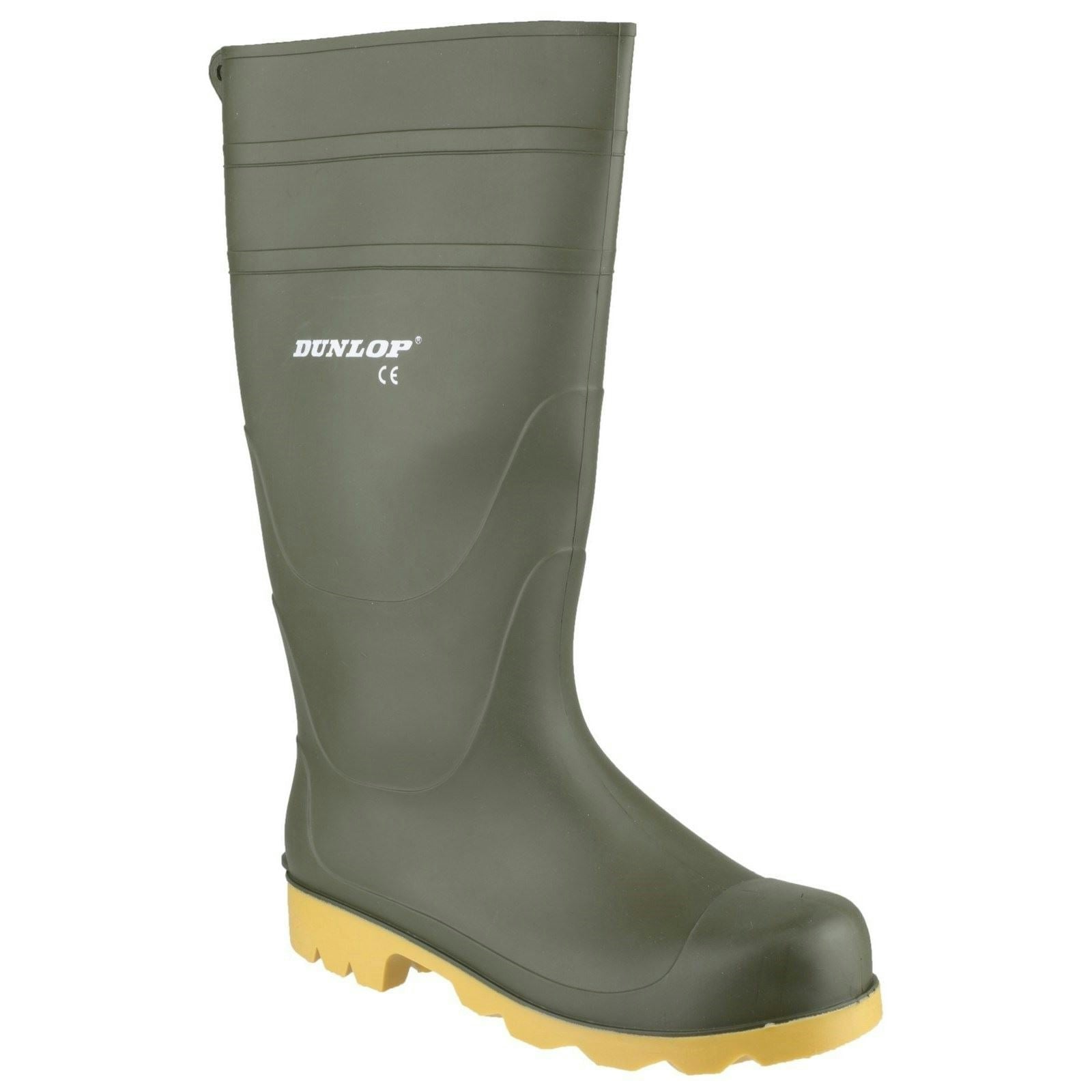 Dunlop Mens Universal Wellingtons - Green Mixed Material - Size UK 8 - Image 5