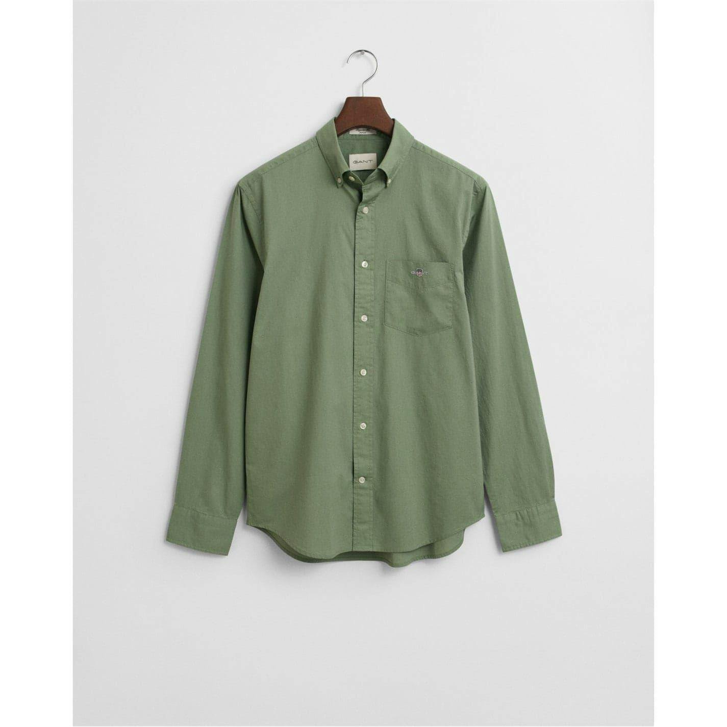 Gant Men's Poplin Shirt - Kalamata - Xxl - Kalamata - 100% Cotton Poplin