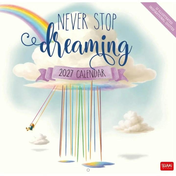 Legami - 2027 Wall Calendar, Aphorisms, Large Wall Calendar, 12 Months and Yearly Planner, in 6 Languages, Space for Notes, Zodiac Signs, International Holidays, 30 x 29 cm - Image 4