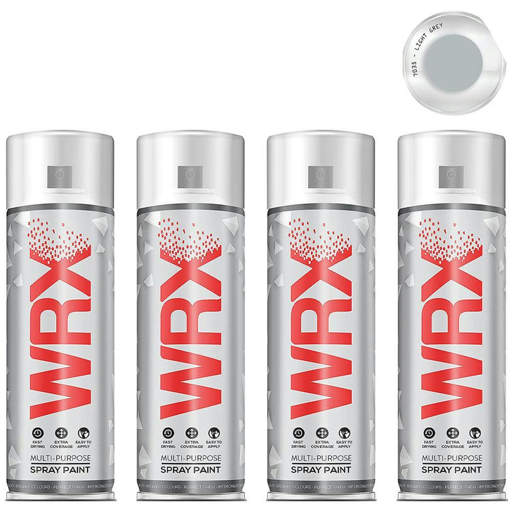 Wrx Light/Grey 6X Flat Spray Paint 400Ml - Image 7