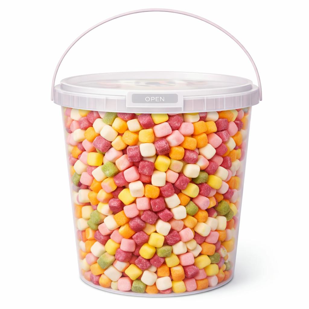 You Jelly 500G Dolly Mixture Bucket | You Jelly? | Jelly Sweets By Exploded Sweets