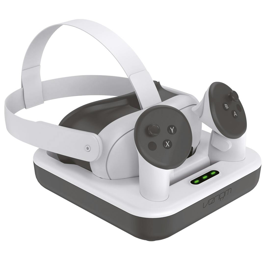 Venom Charging Dock And Rechargeable Battery Packs For Meta Quest 3